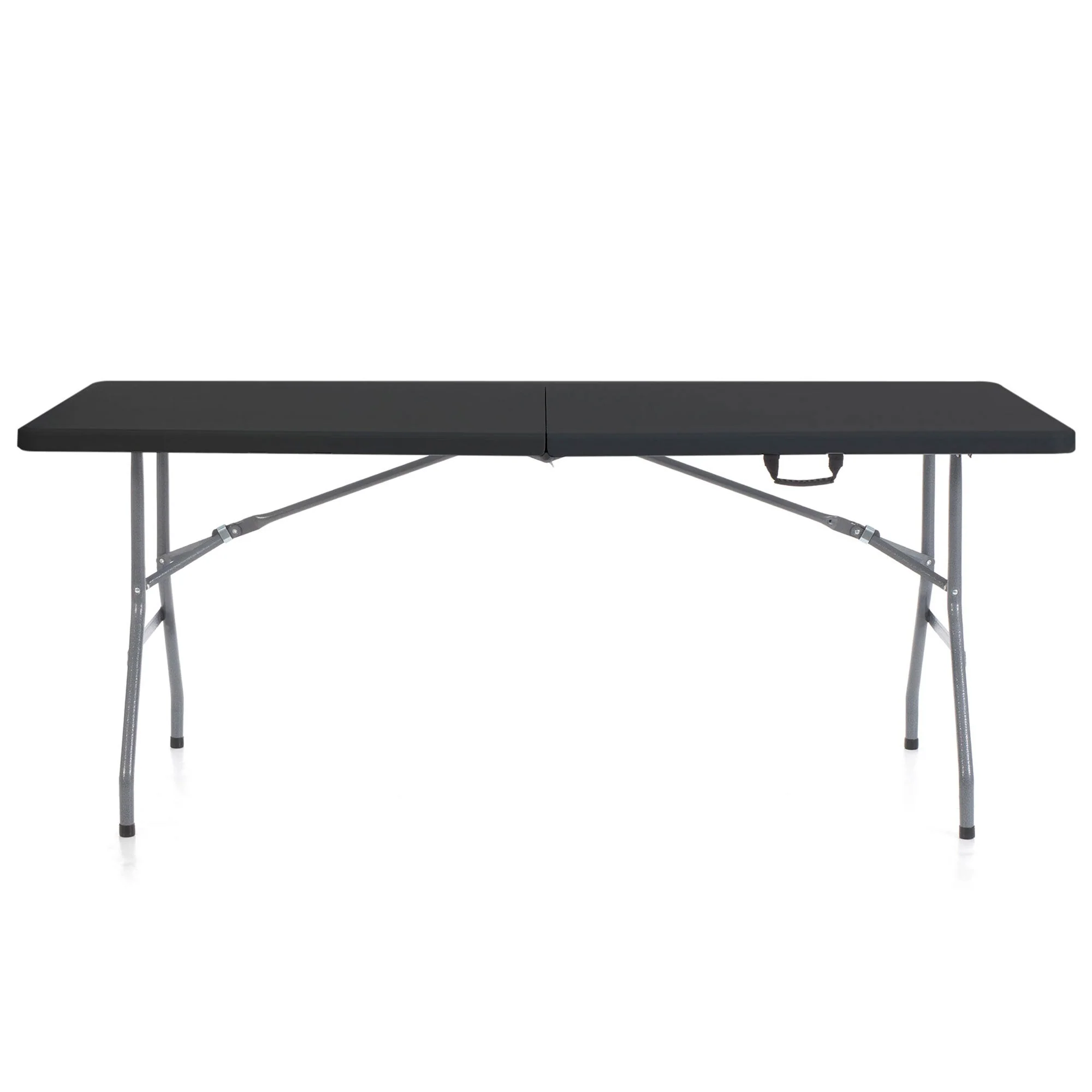 Peakform Compact Fold In Half Banquet Table for Indoor Outdoor Use, 6 Ft, Black - Image 8