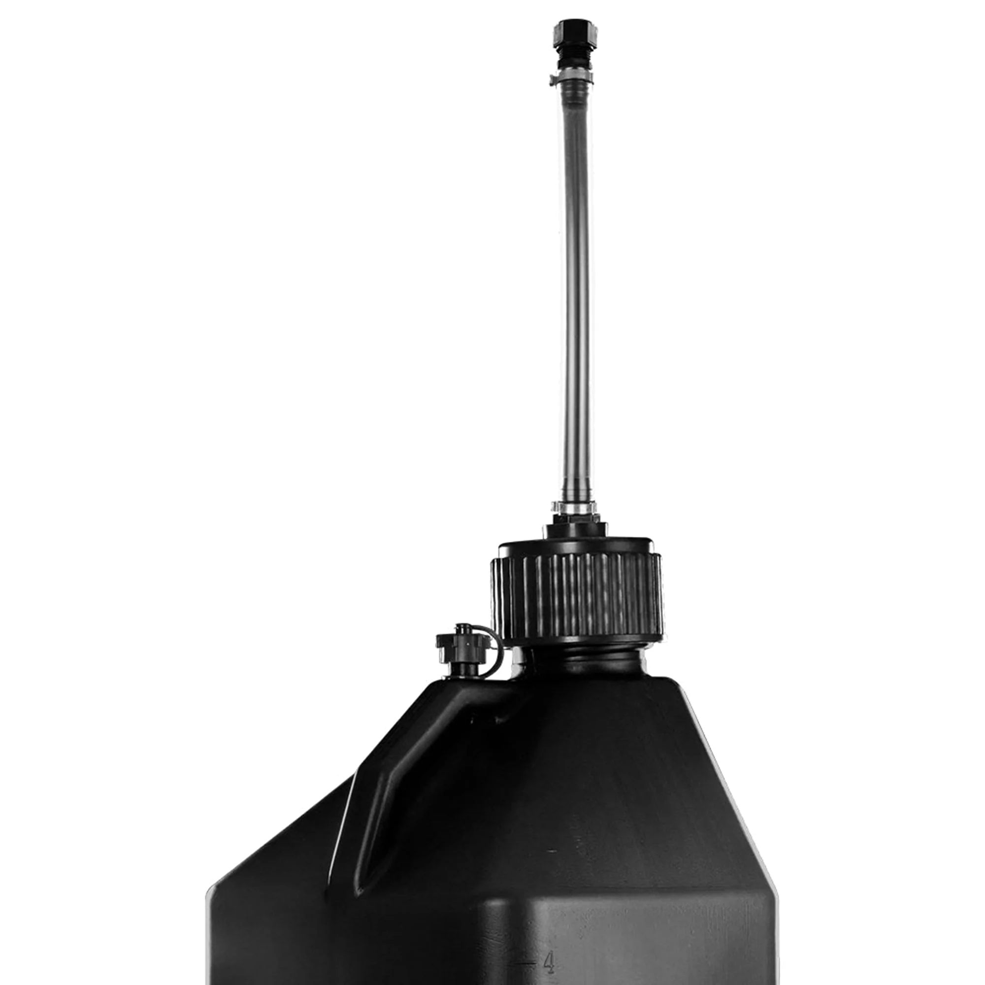 Plastic Product Formers 5.5 Gallon Industrial Ag Jug w/Hose & Cap, Black, 3 Pack - Image 3