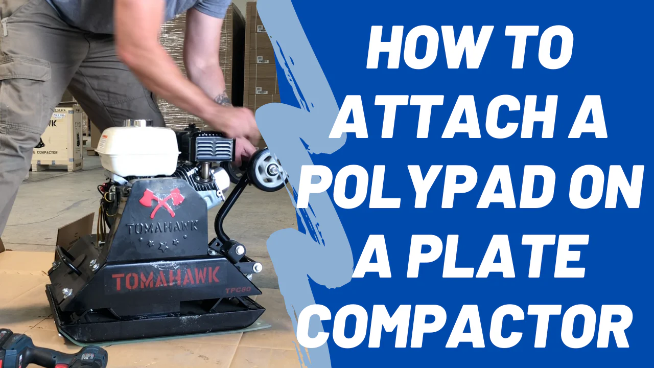 Polyurethane Paver Pad for TPC80 Plate Compactor Brick Paver Compaction - Image 2