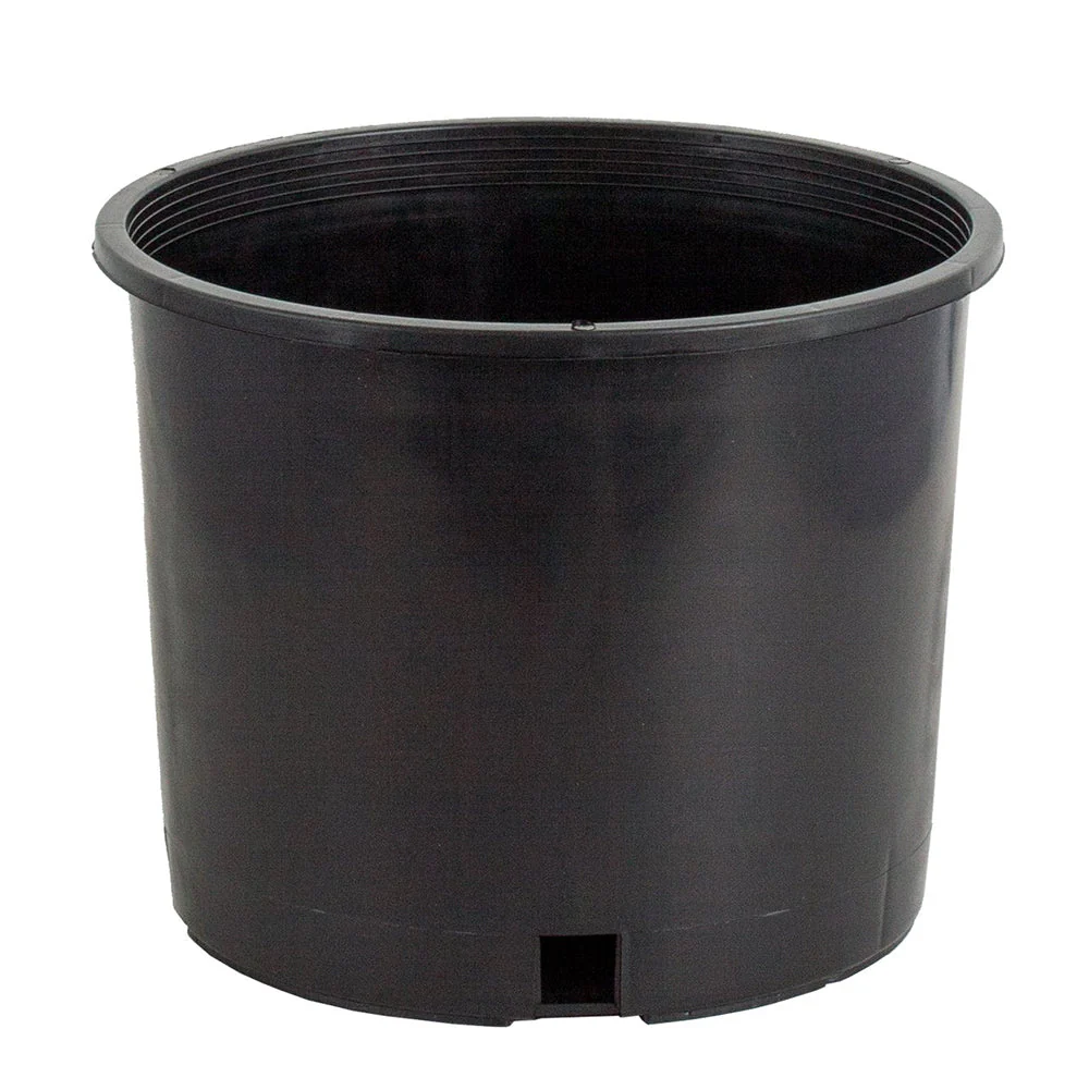 Pro Cal 3 Gallon Premium Nursery Black Plastic Planter Garden Grow Pots, 10 Pack - Image 3