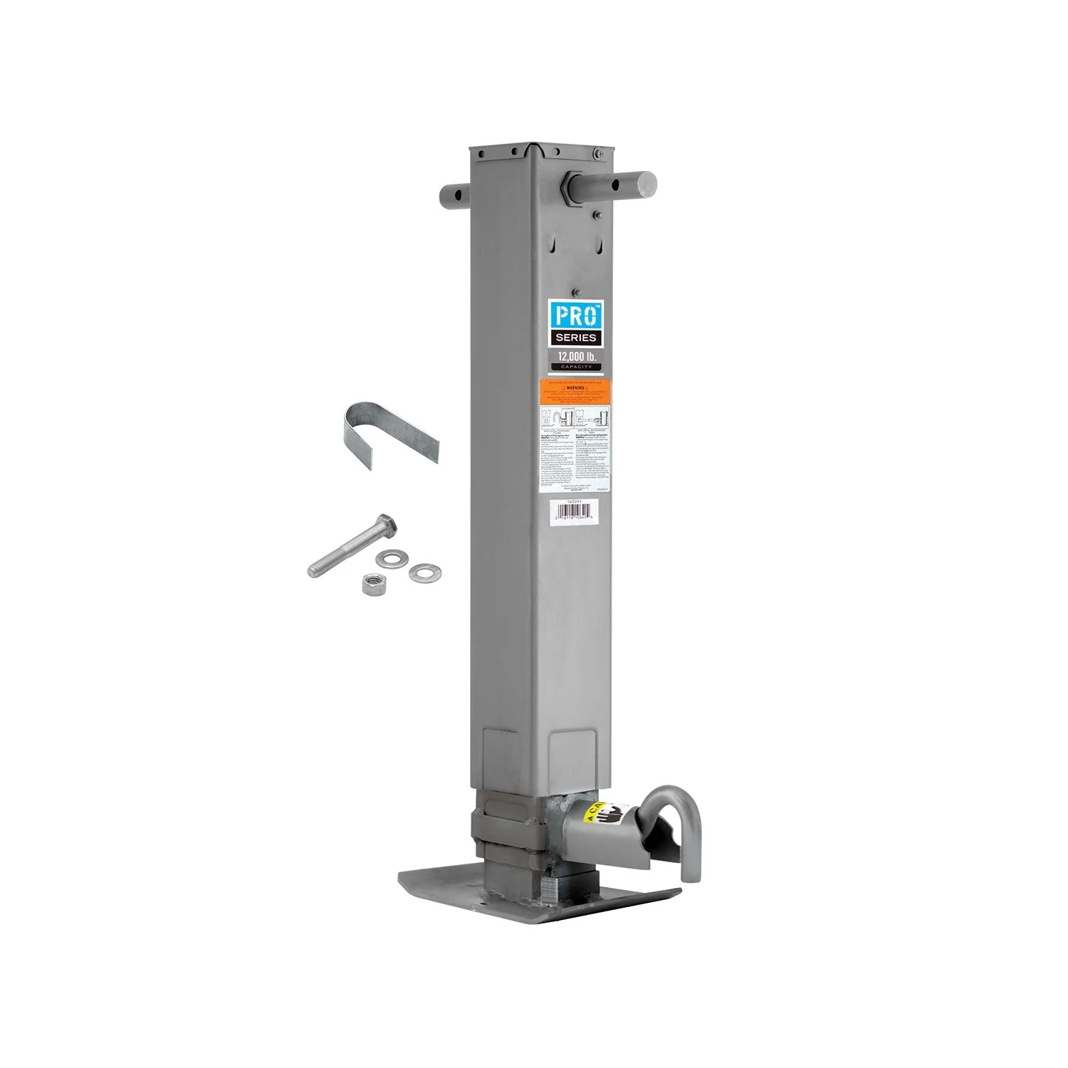 Pro Series 140094 Weld-On Square Tube Jack with Sidewind Handle, 12,000 Pound
