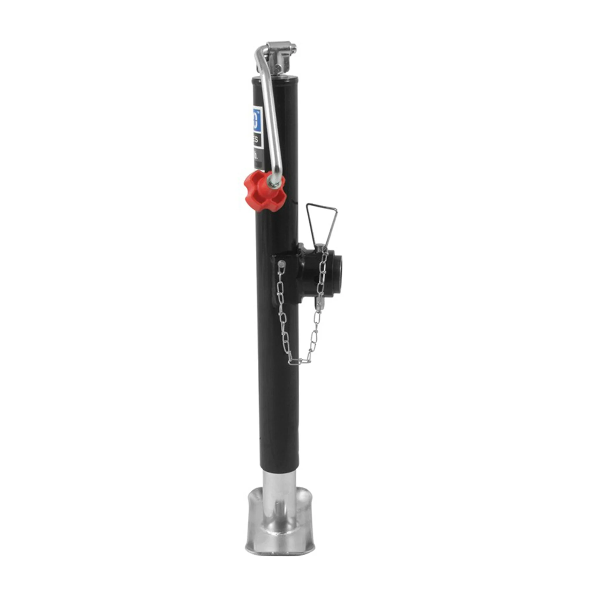 Pro Series Weld On 5000 Pound Capacity Topwind Swivel Trailer Jack w/ Footplate - Image 4