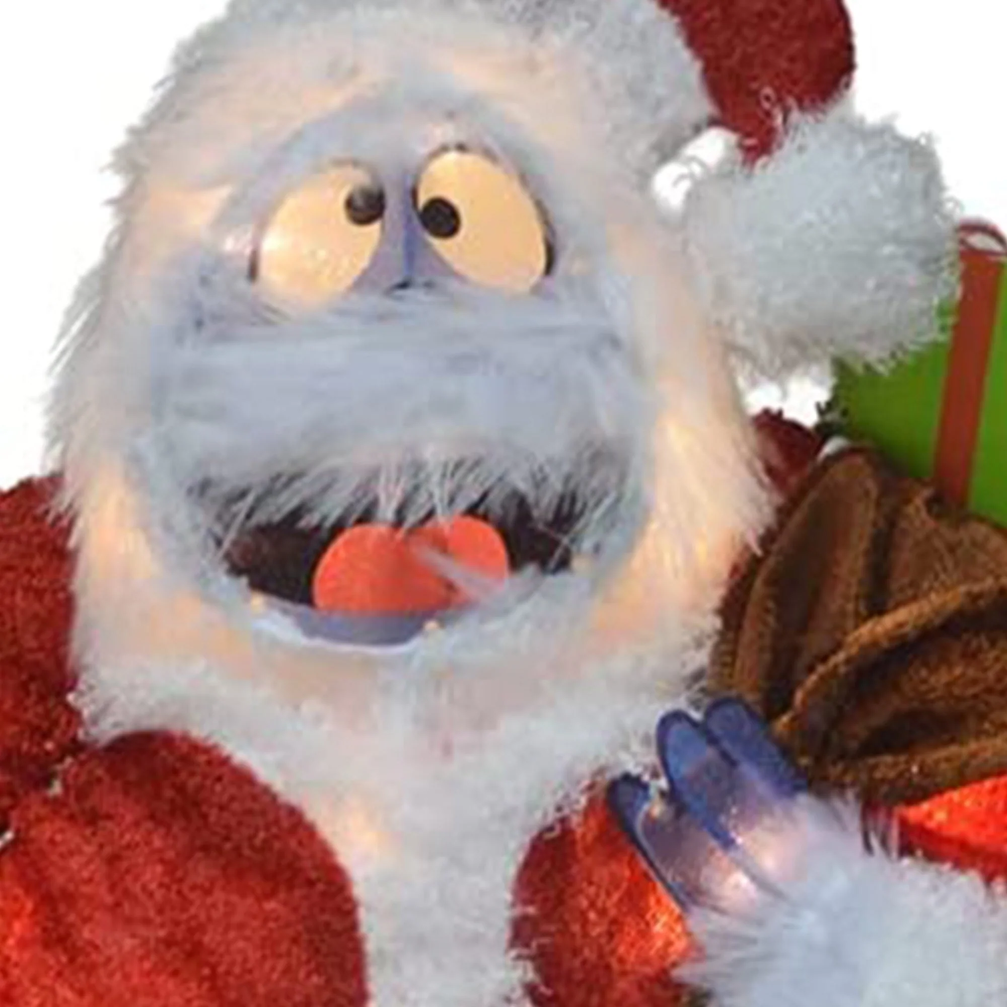 ProductWorks 24 Inch Santa Bumble Pre-Lit Christmas Yard Ornament Holiday Decor - Image 9