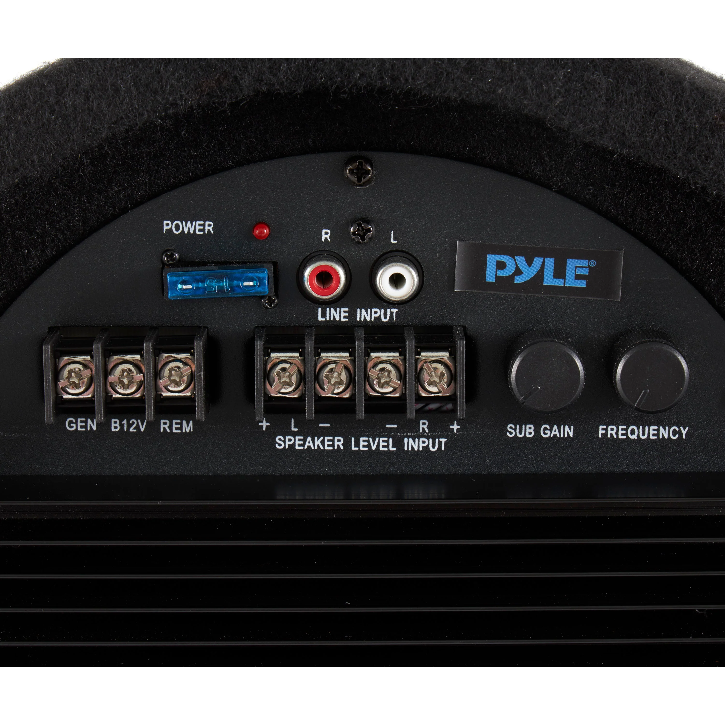 Pyle 12-Inch 600W Enclosed Carpeted Car Audio Subwoofer Tube Speaker System - Image 8