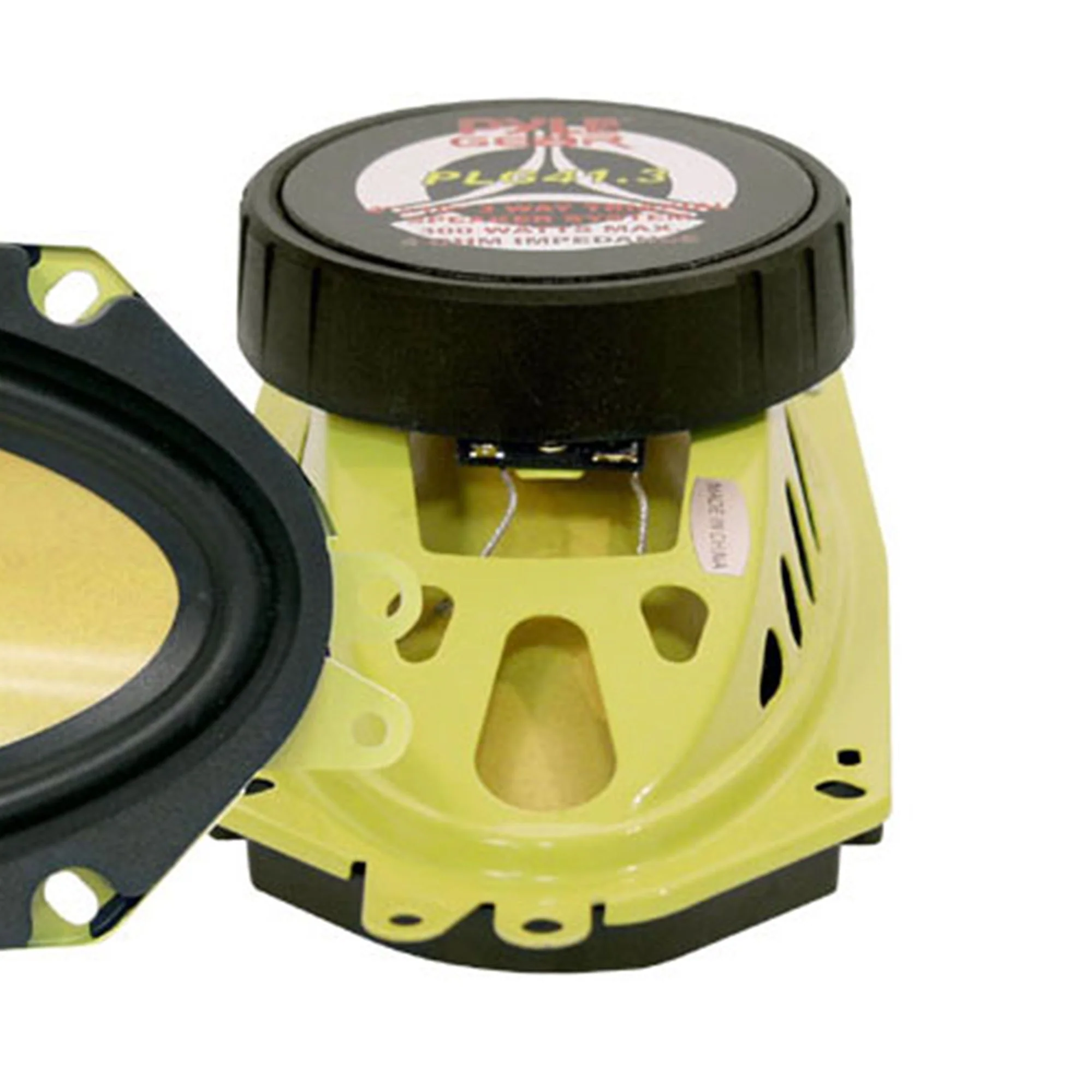 Pyle PLG41.3 4 x 10 Inch 3 Way 300 Watt Car Audio Stereo Coaxial Speakers, Pair - Image 3
