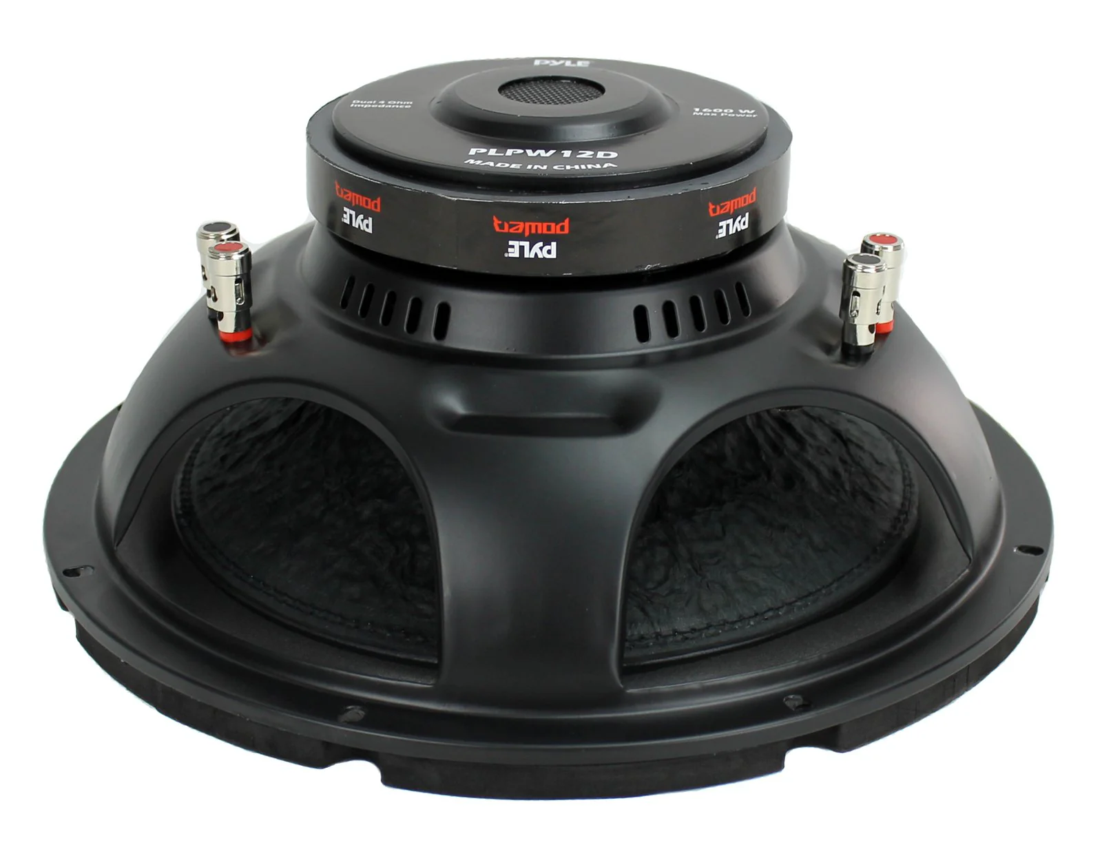 PYLE PLPW12D 12" 1600W 4Ohm DVC Car Stereo Power Subwoofer Dual Coil (6 Pack) - Image 4
