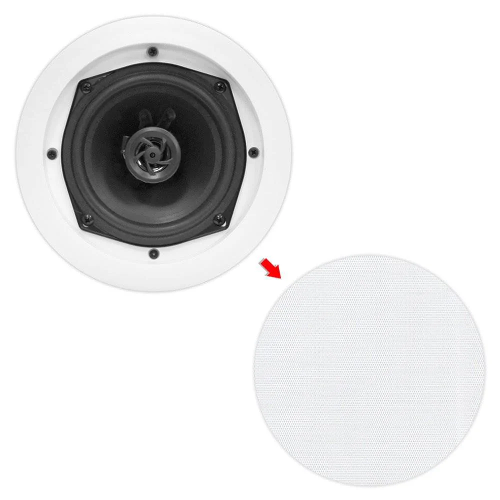 PYLE PRO PDIC61RD 6.5'' 200W 2-Way In-Ceiling/Wall Speaker System (12 Pack) - Image 5