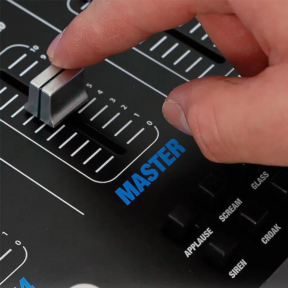 Pyle PYD1964B.5 6 Channel Bluetooth DJ Studio Audio Sound Board Mixer System - Image 6
