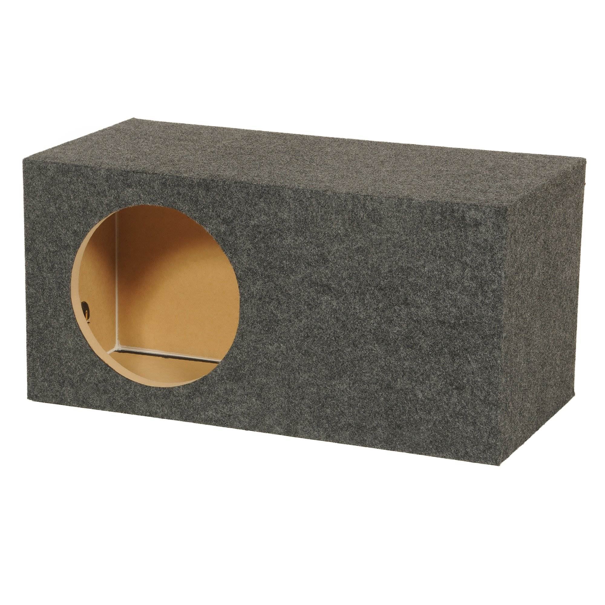 Q Power Single 12 Inch SPL XL Side Ported Subwoofer Enclosure HD112VL (2 Pack) - Image 3