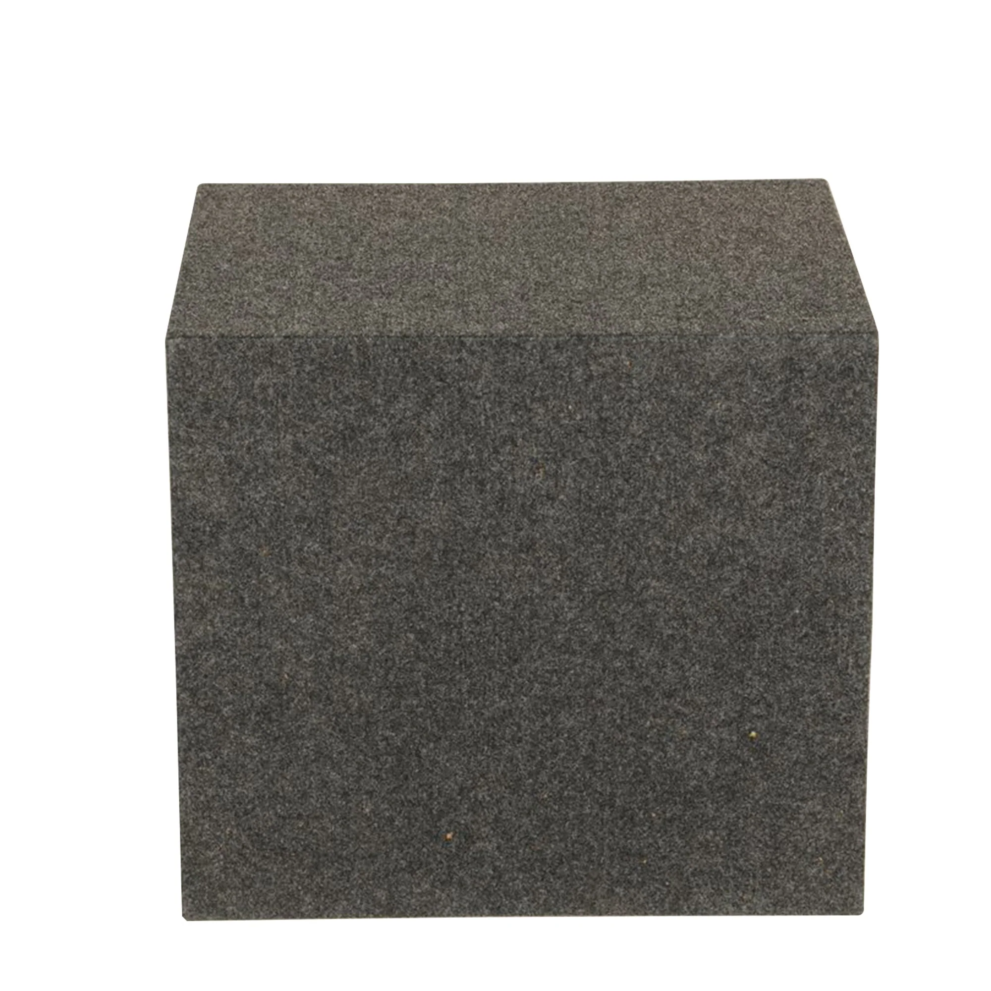 QPower 12" Heavy-Duty Single Sealed Vehicle Subwoofer Enclosure Woofer Box, Gray - Image 10