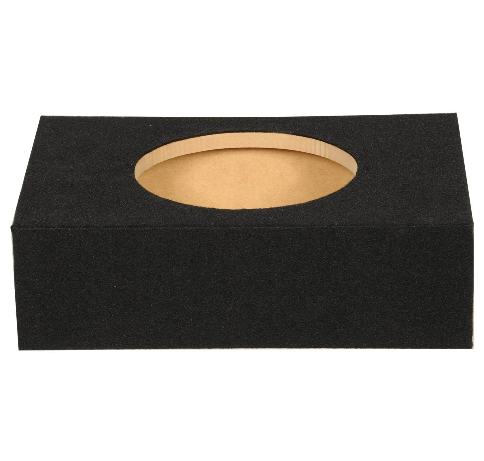 QPower Shallow Single 10" Sealed Truck Subwoofer Speaker Box, 18" x 13" x 5.25" - Image 9