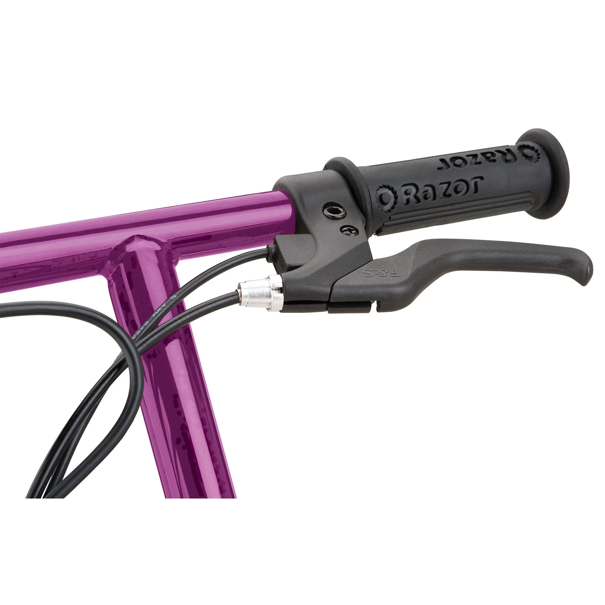 Razor E100 Kids 24 Volt Motorized Electric Powered Scooters, Black & Purple - Image 9