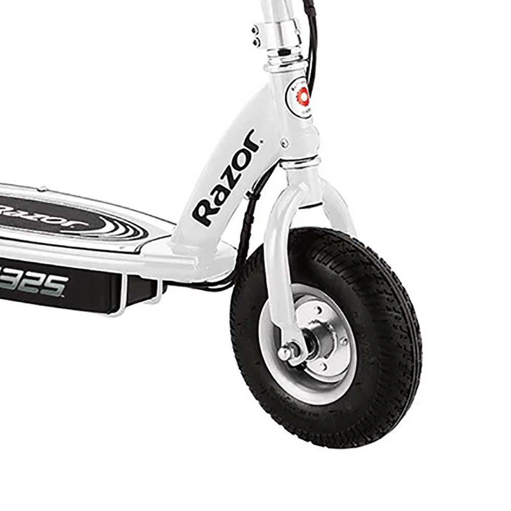 Razor E325 Adult Ride-On 24V High-Torque Motor Electric Powered Scooter, White - Image 4