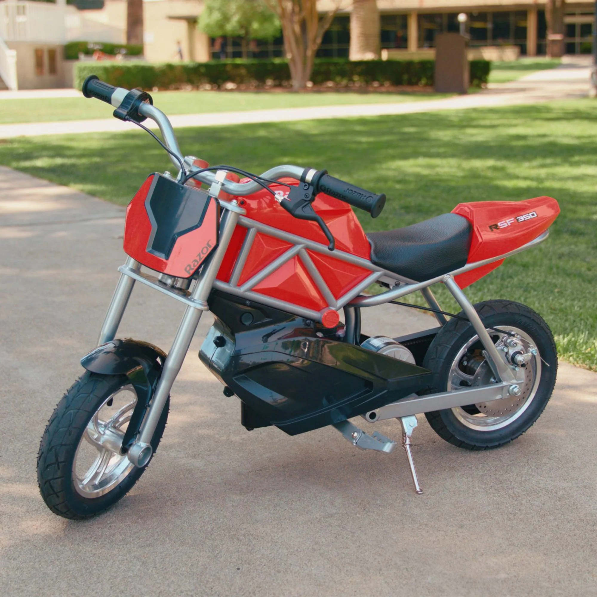 Razor RSF350 Single Speed Electric Bike w/ Pneumatic Tires & Chain Driven Motor - Image 2