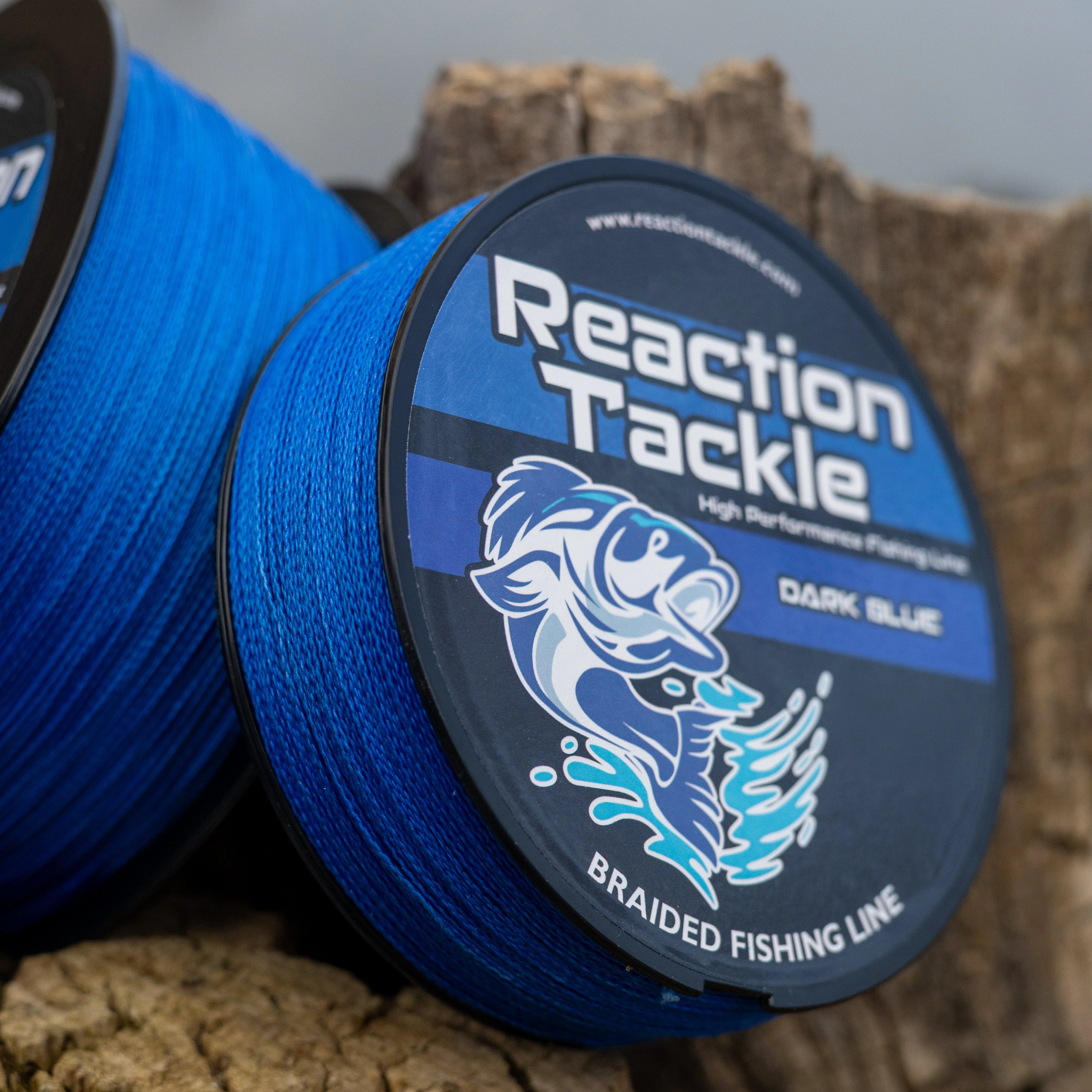 Reaction Tackle Braided Fishing Line - Dark Blue - Image 2