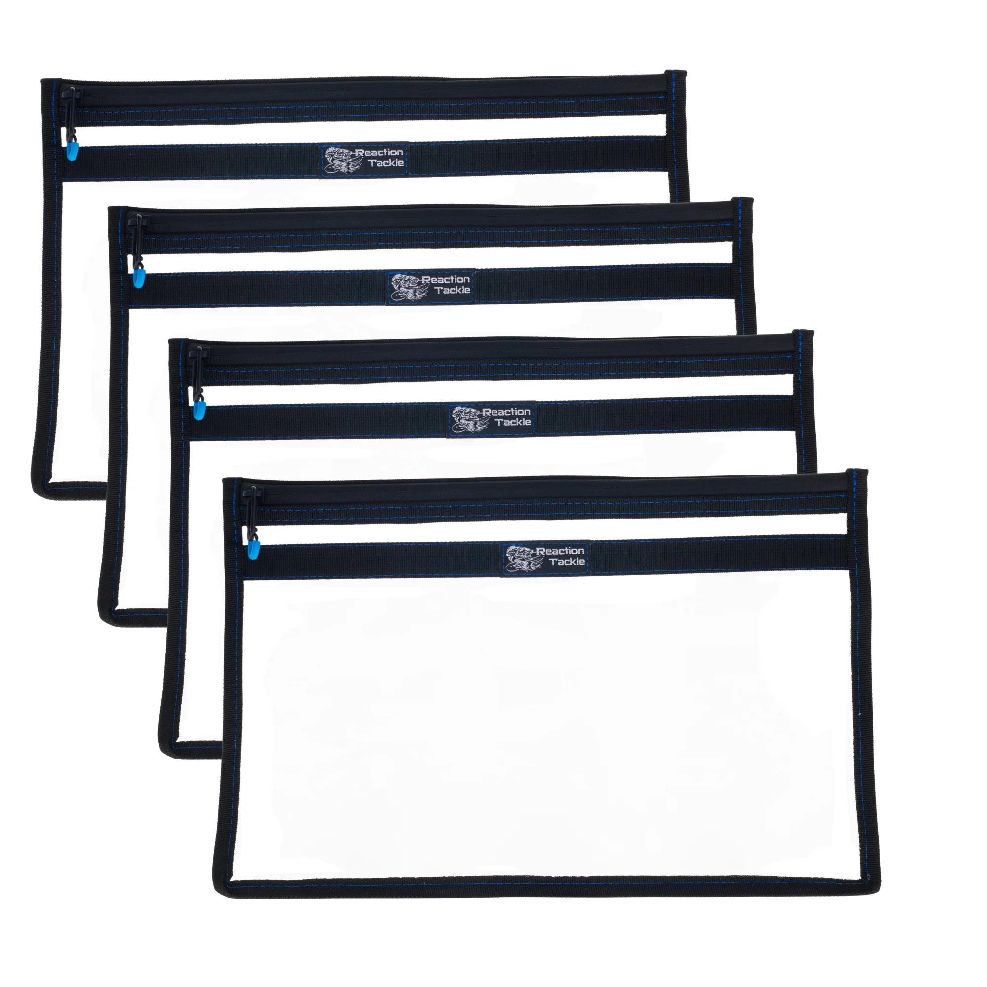Reaction Tackle Clear Storage Bag Tackle Pak - Water-Resistant Plastic Storage - New - Image 24