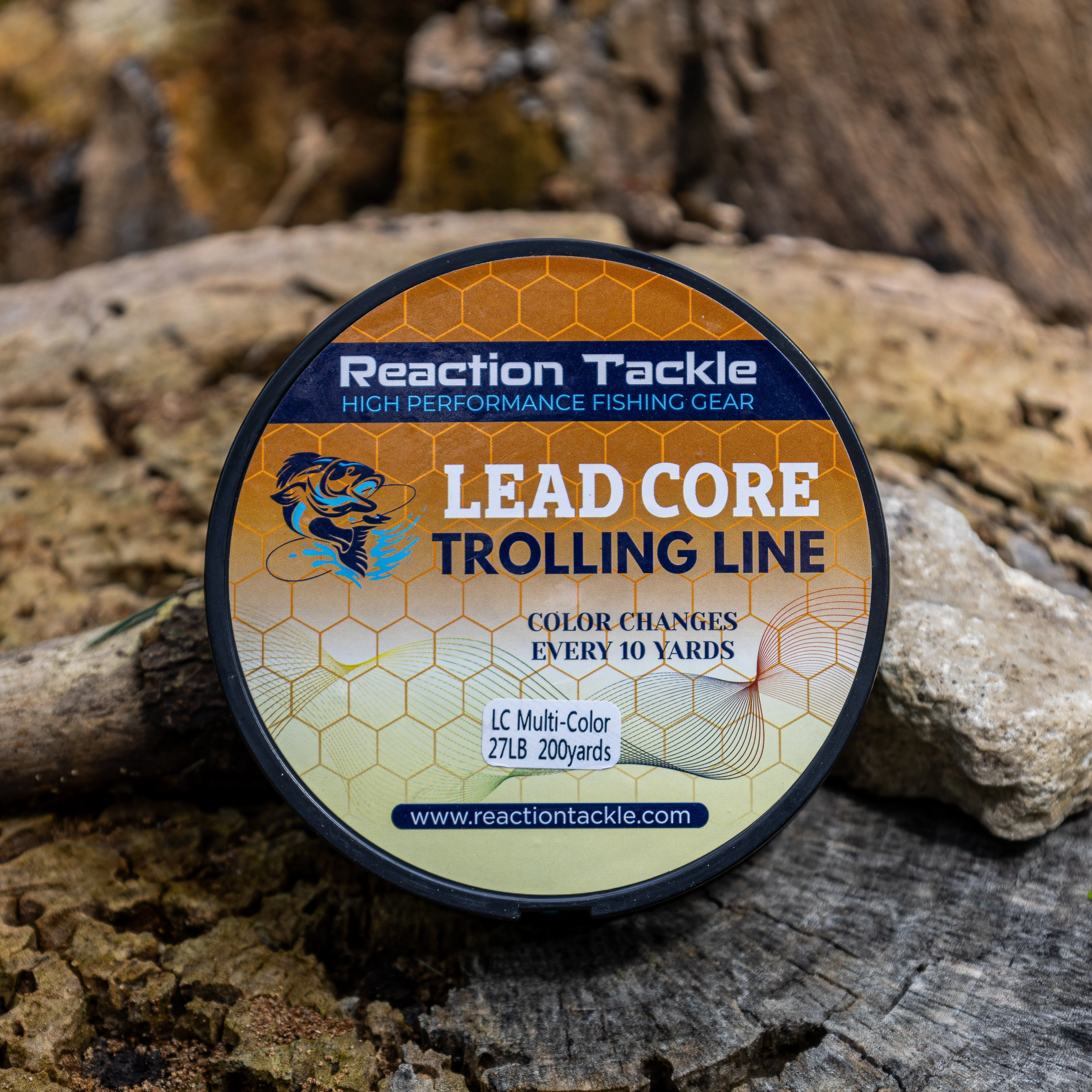 Reaction Tackle Lead Core Metered Trolling Braided Line - Image 8