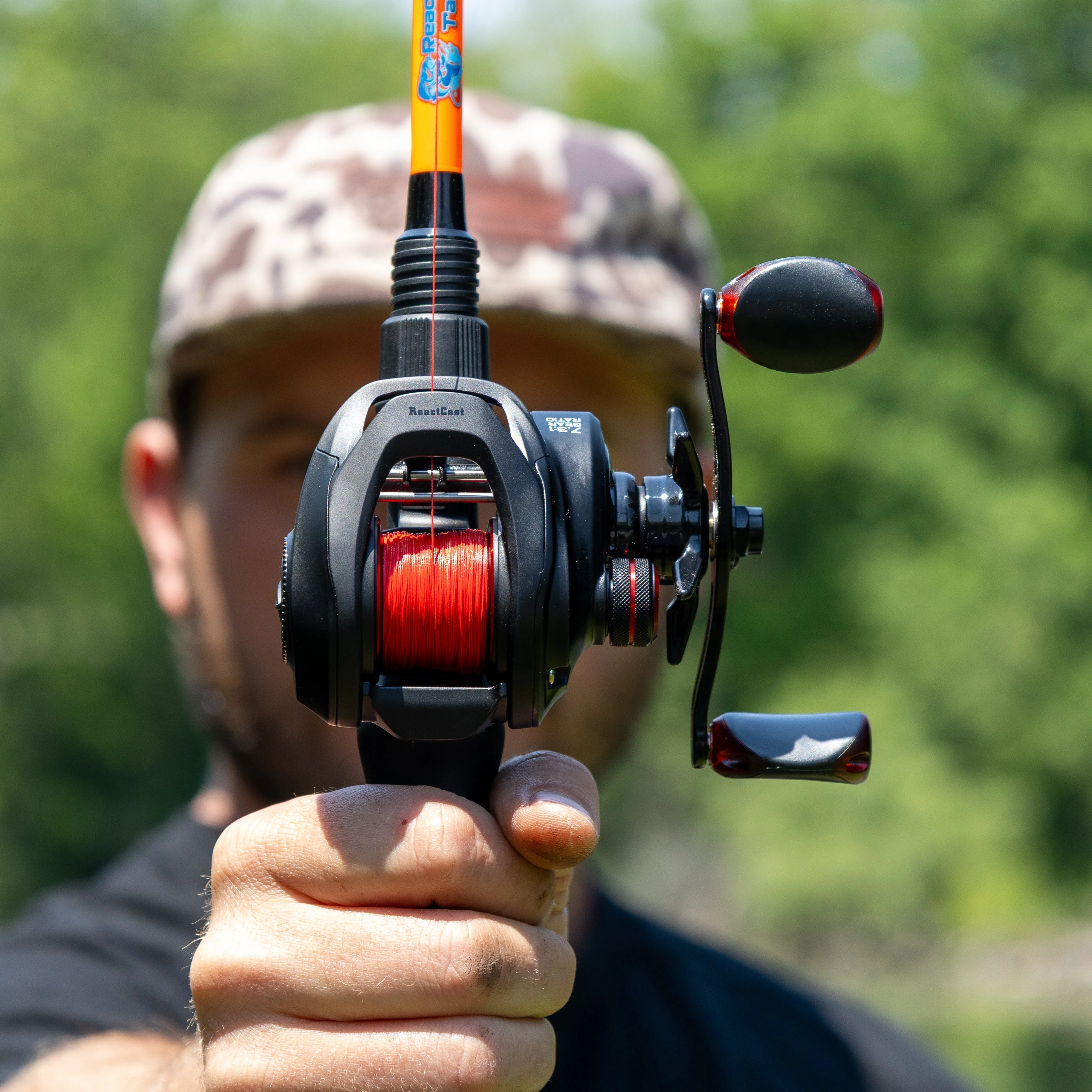 Reaction Tackle X8 Braided Fishing Line - NO FADE Red 8 Strand - NEW - Image 6