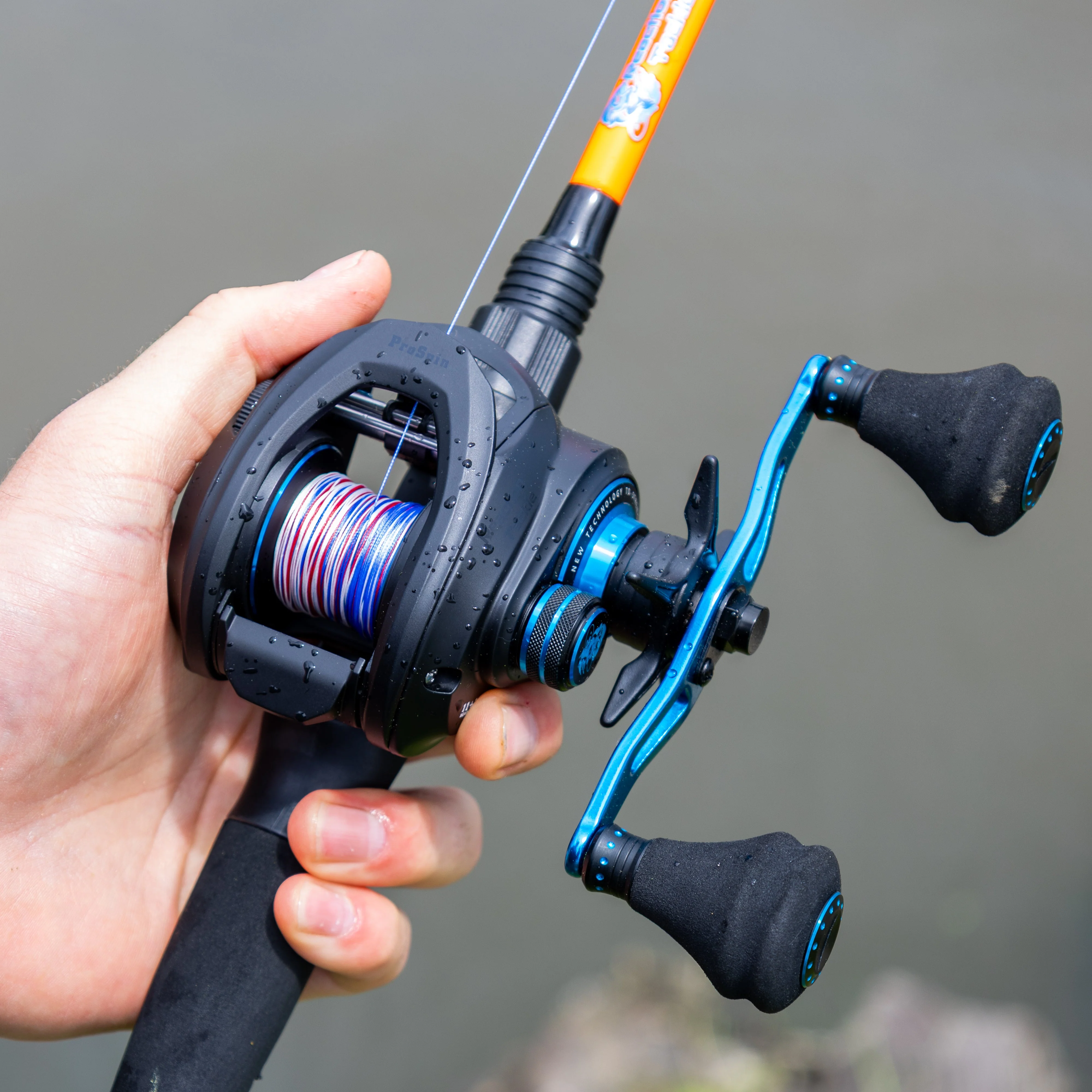 Reaction Tackle X8 Braided Fishing Line - USA Camo 8 Strand - NEW - Image 6