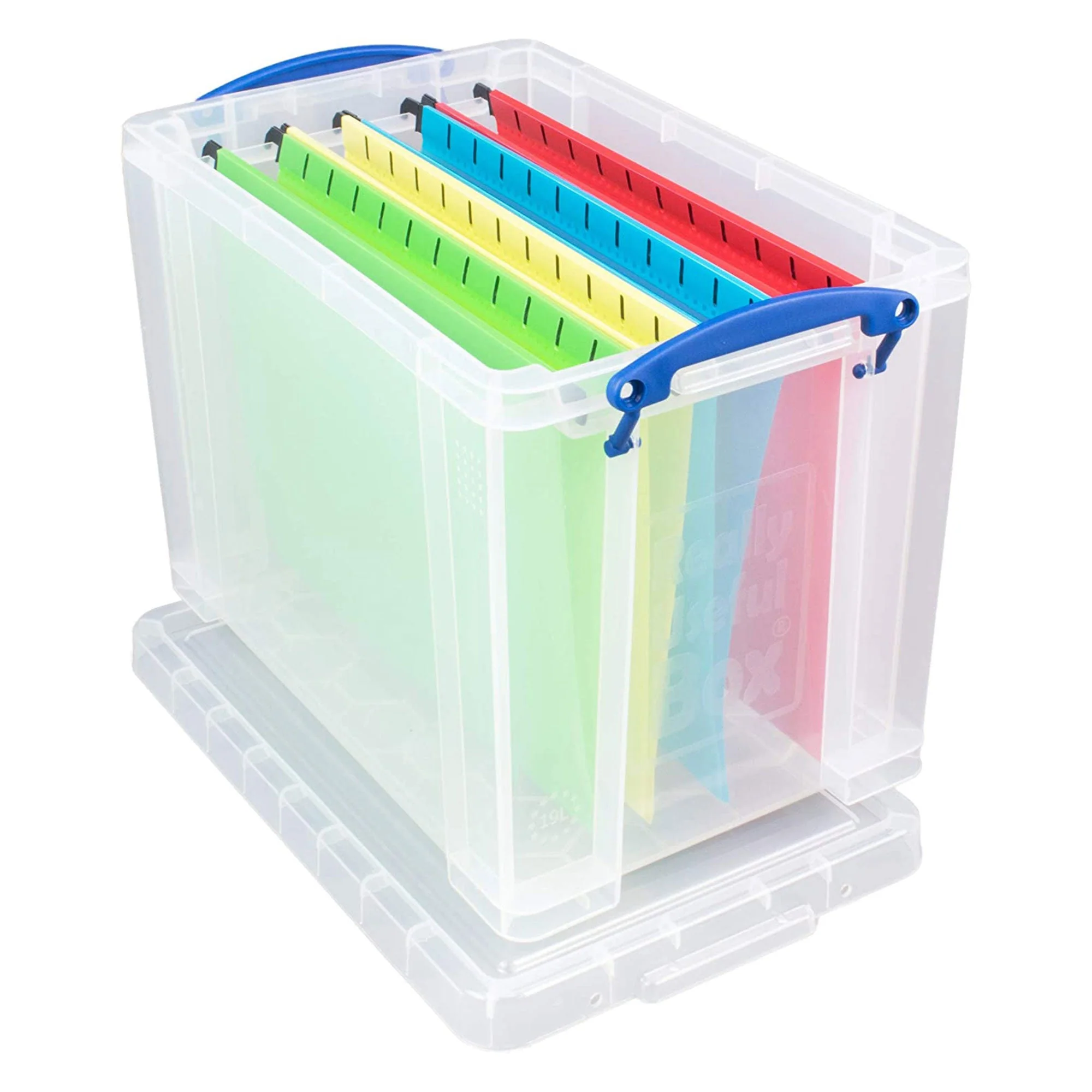 Really Useful Box 19L Storage Container with Lid and Clip Lock Handles, (5 Pack) - Image 5