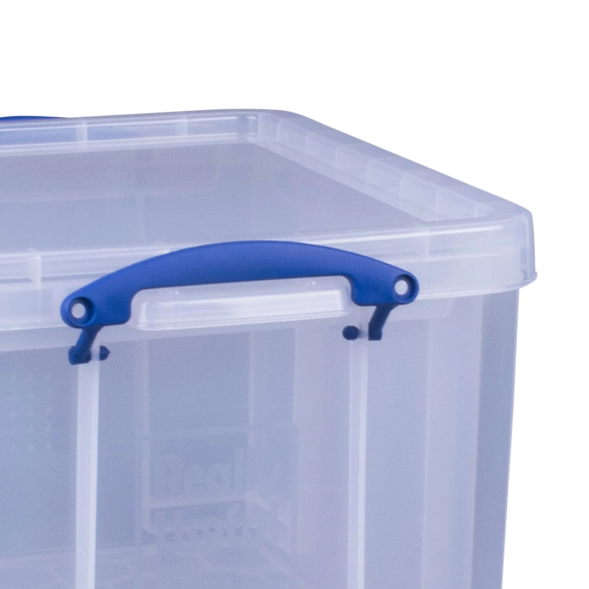 Really Useful Box 32 Liter Storage Container w/Snap Lock Handles, 6 Pack, Clear - Image 7