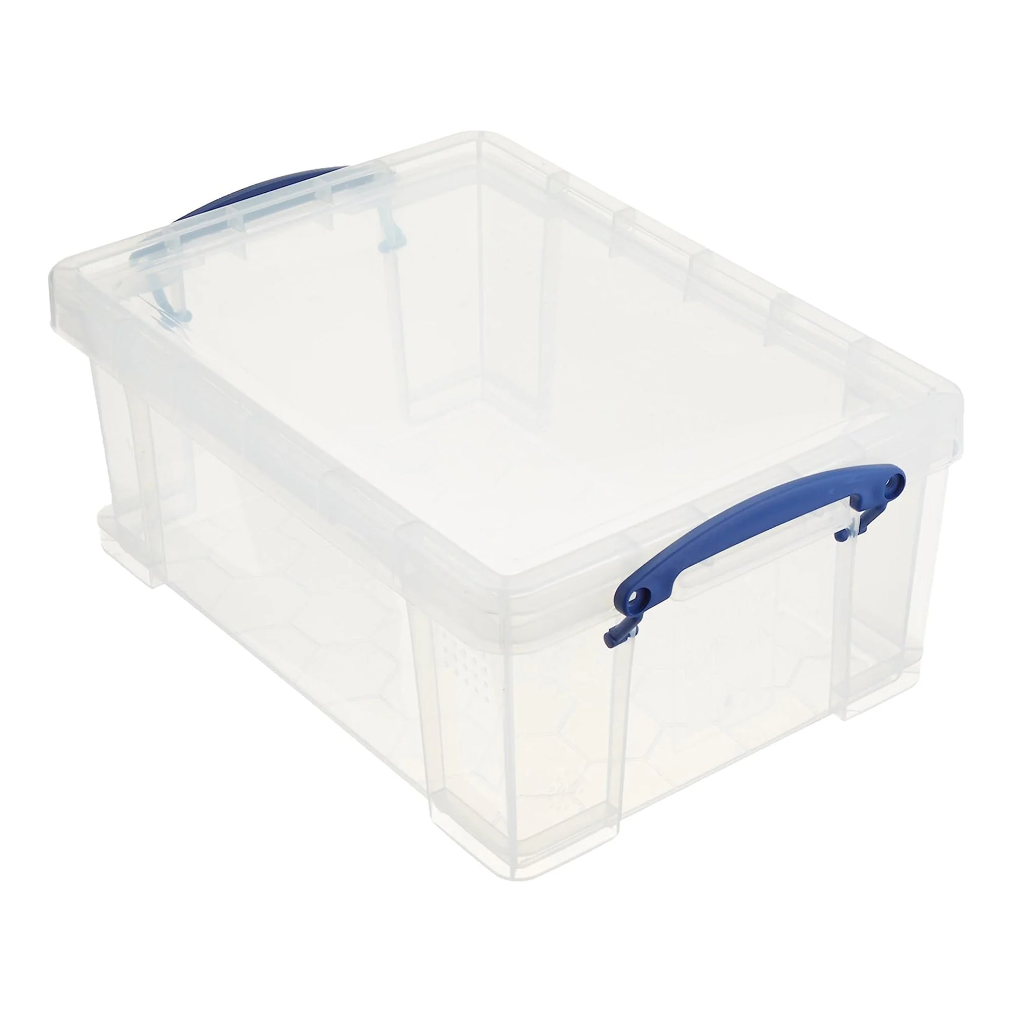 Really Useful Box 9L Storage Container w/ Snap Lid & Clip Lock Handle (10 Pack) - Image 2