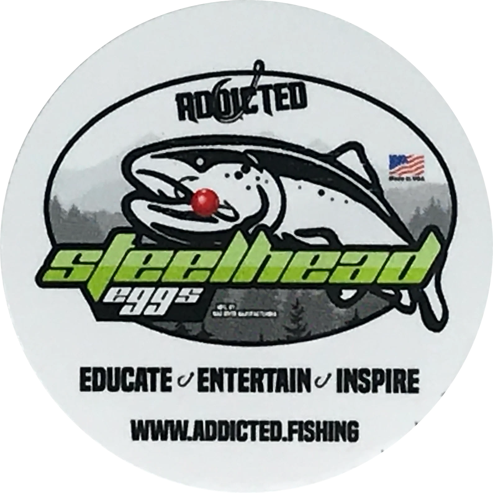 Red Haze Trout & Steelhead Rubber Eggs - Image 8