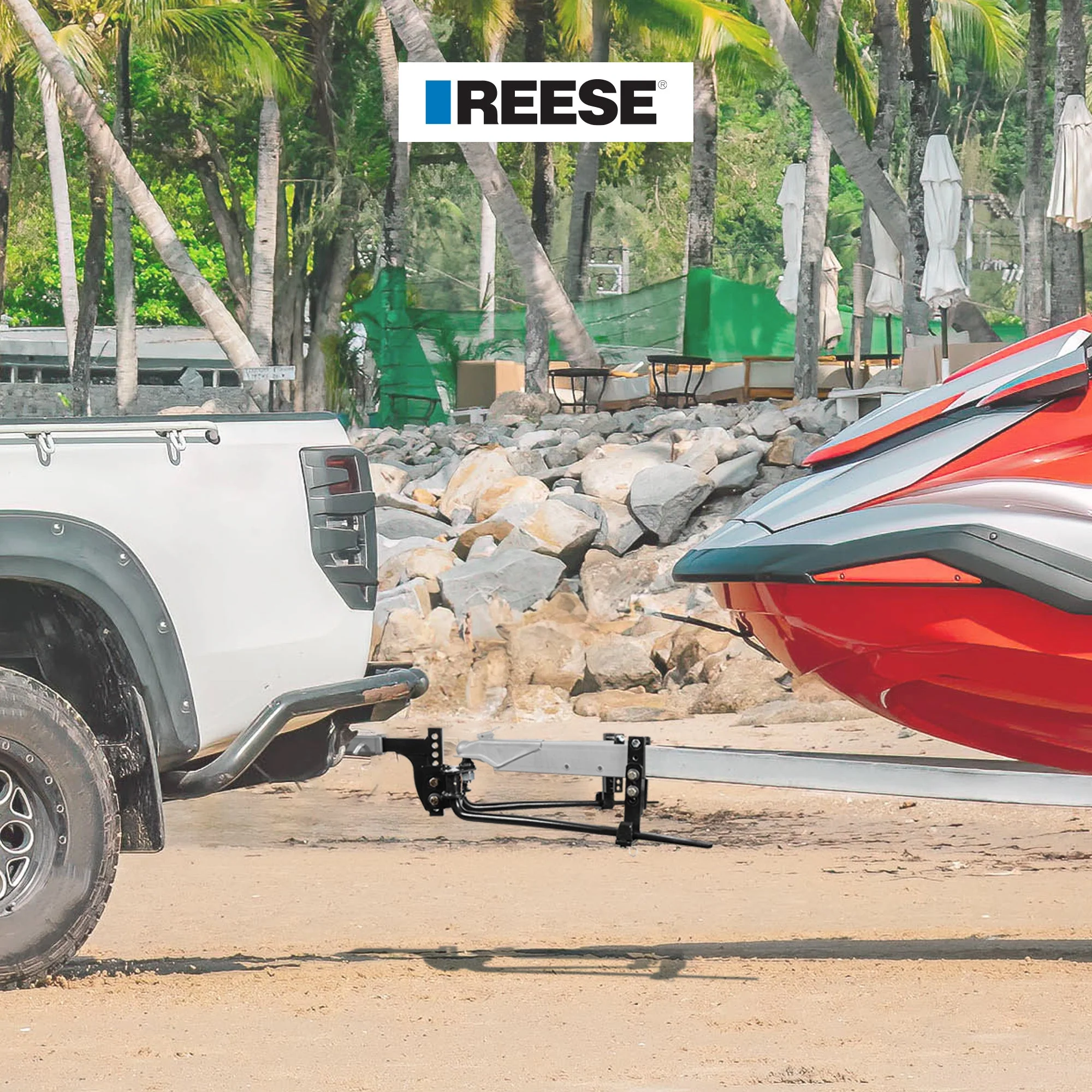 Reese Towpower 49913 Steel Pro Round Bar Universal Fit Weight Distributing Kit - Image 4
