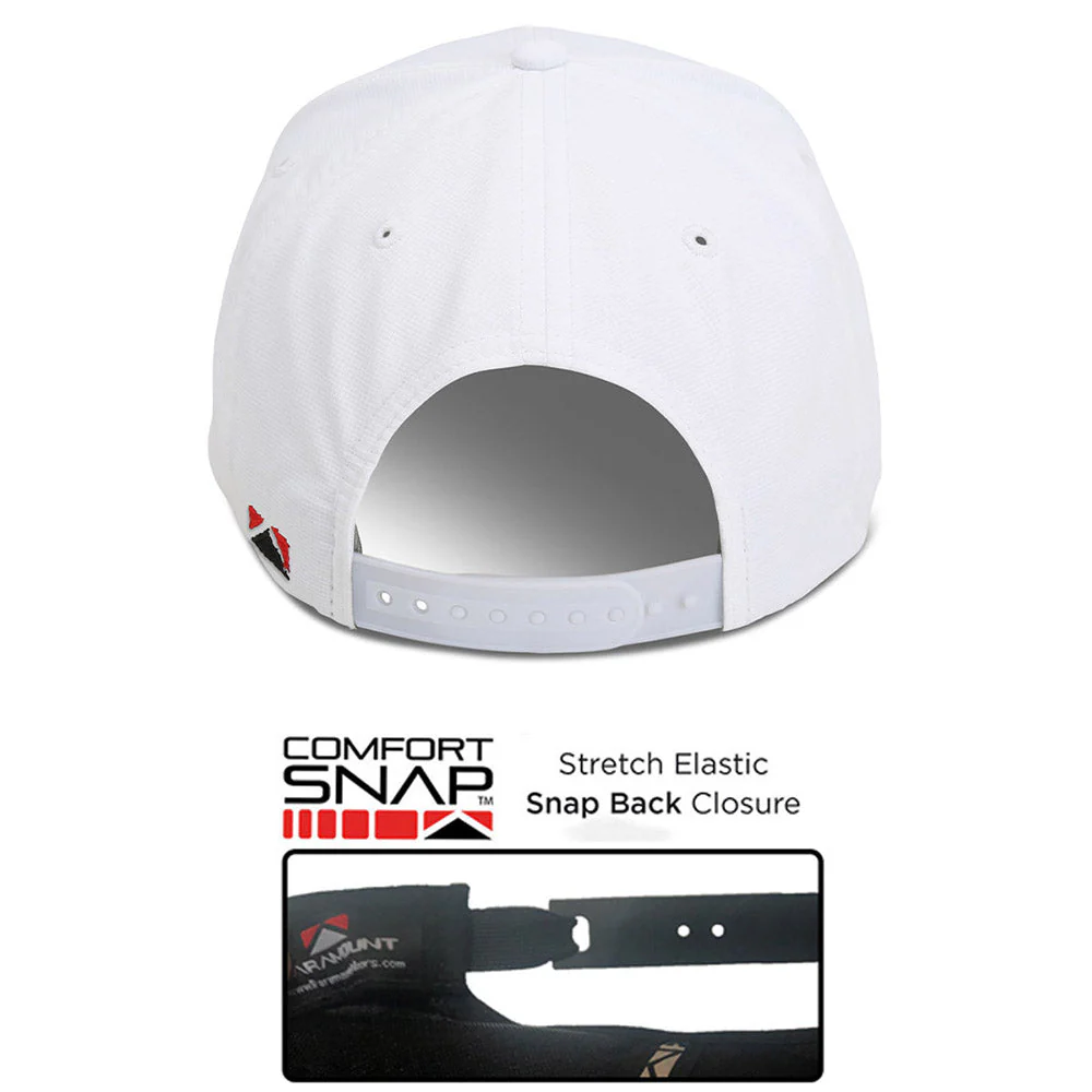 Rock Fish 3-D Puff Embroidery Performance RipStop Fishing Hat - Image 4