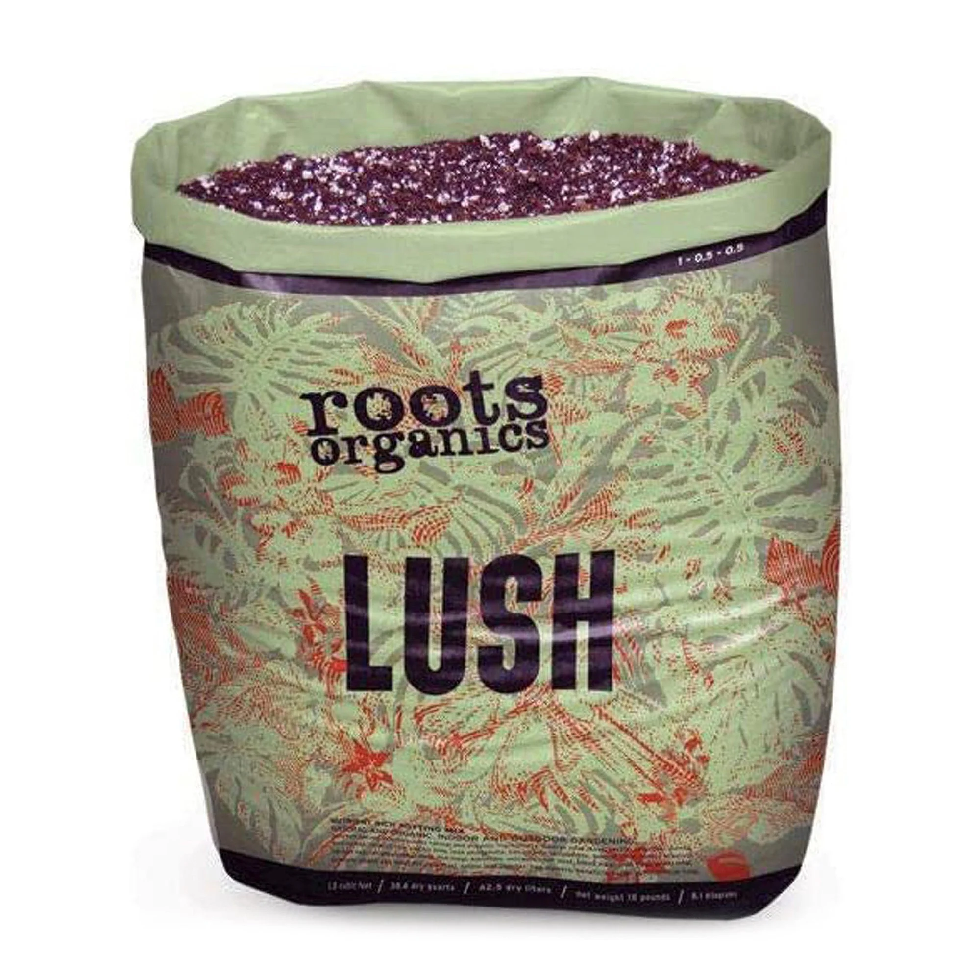 Roots Organics ROL15 Lush Organic Garden Peat Based Potting Soil Mix, 1.5 CuFt - Image 3
