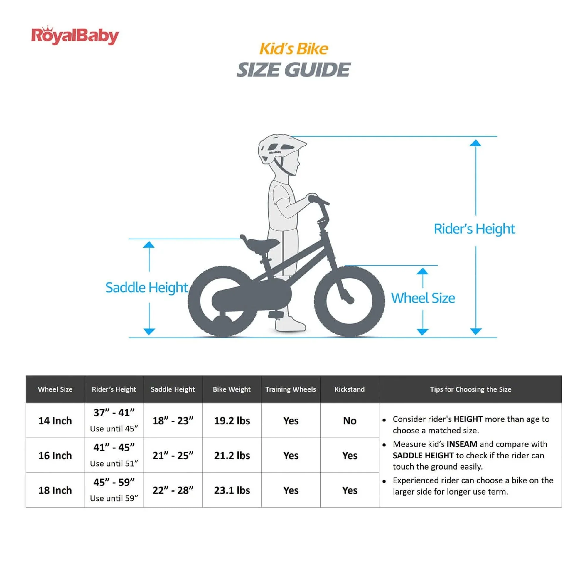 RoyalBaby Moon-5 16" Magnesium Kids Bicycle w/Training Wheels & Kickstand, Red - Image 6