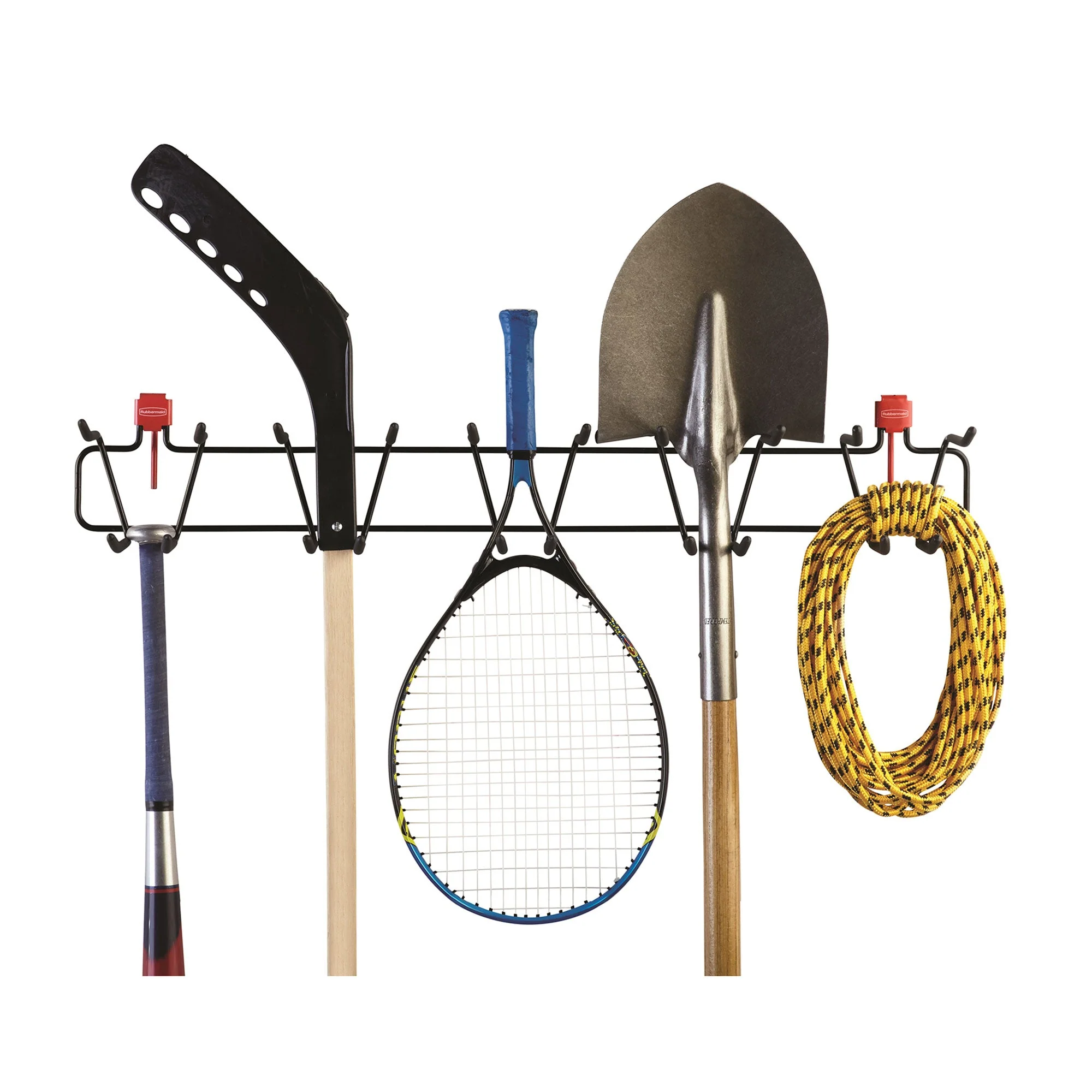 Rubbermaid Outdoor Storage Shed 5 Piece Wall Hook Organization Accessory Kit - Image 5