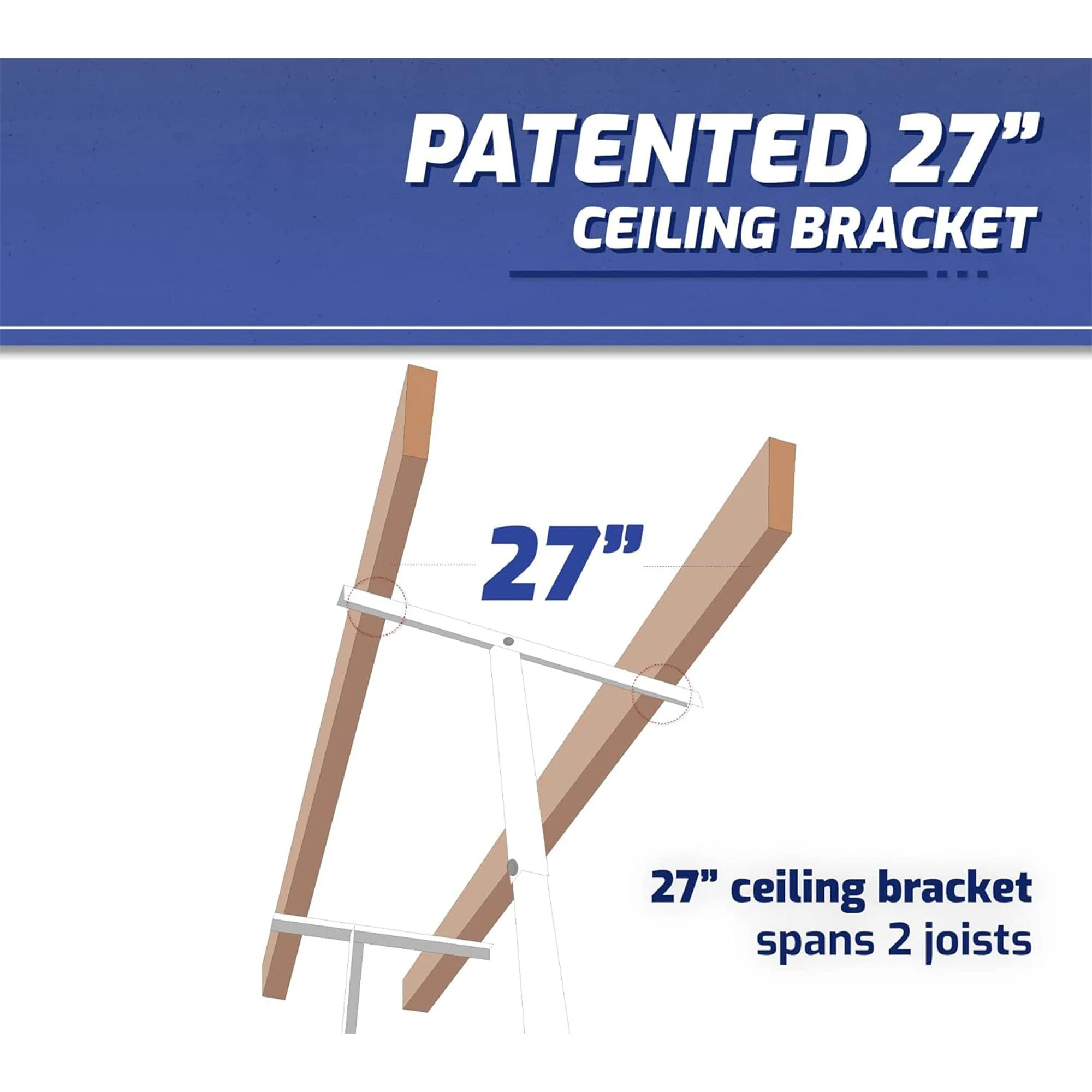 SafeRacks 4' x 8' Overhead Garage Storage Rack Holds Up to 600 Pounds, White - Image 3