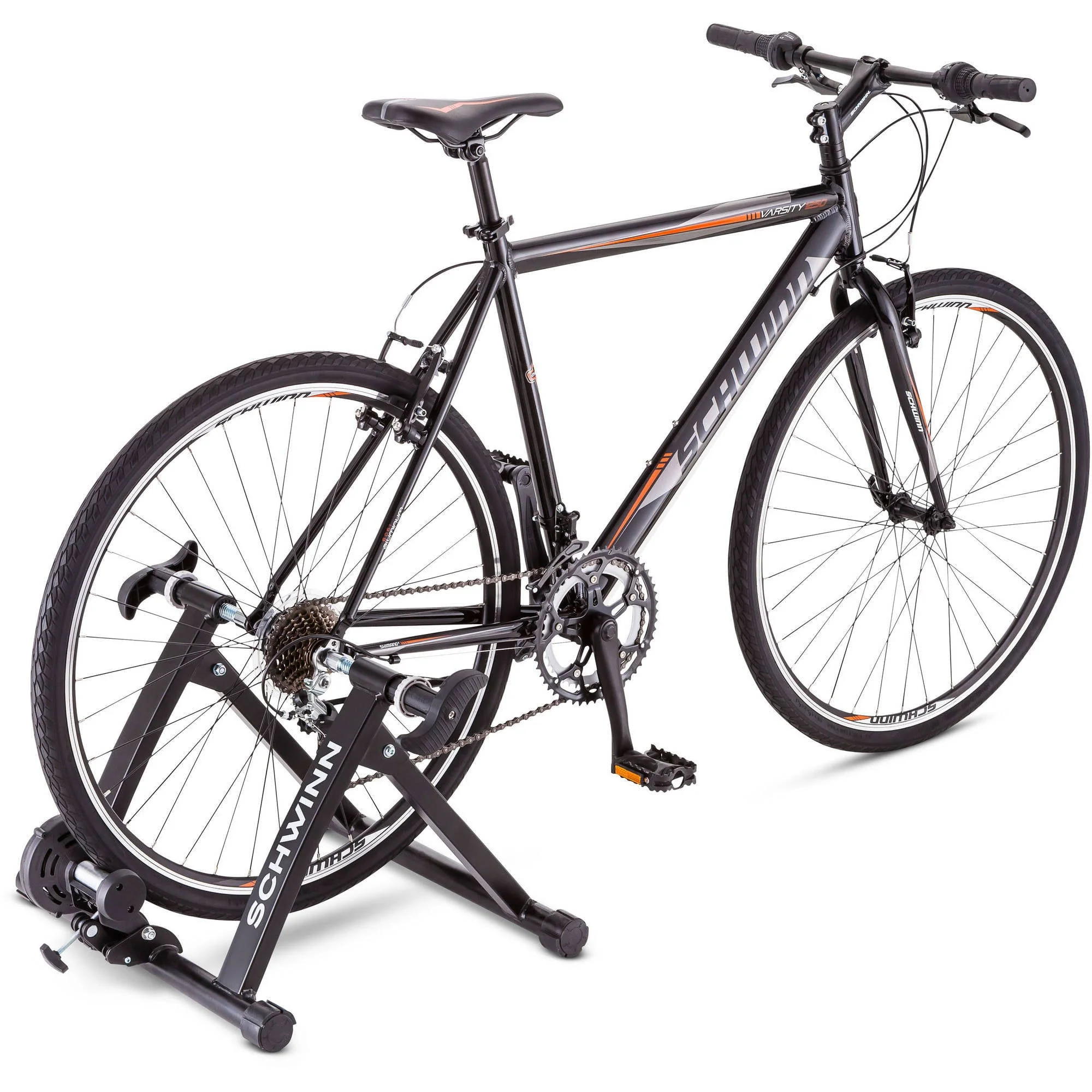 Schwinn Indoor Exercise Steel Bicycle Trainer with Magnetic Resistance Mechanism - Image 2