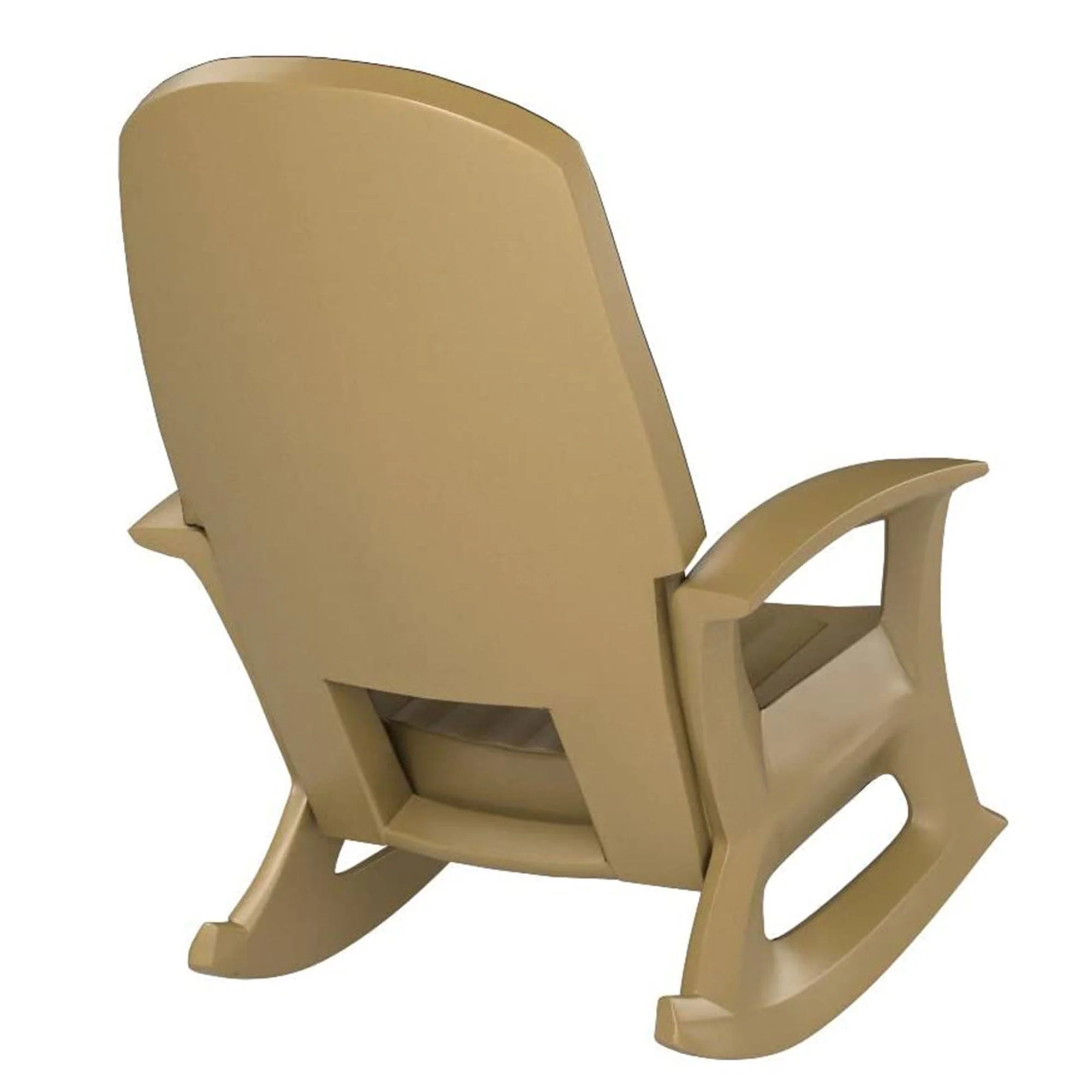 Semco Plastics Rockaway Heavy Duty All Weather Outdoor Rocking Chair (2 Pack) - Image 8