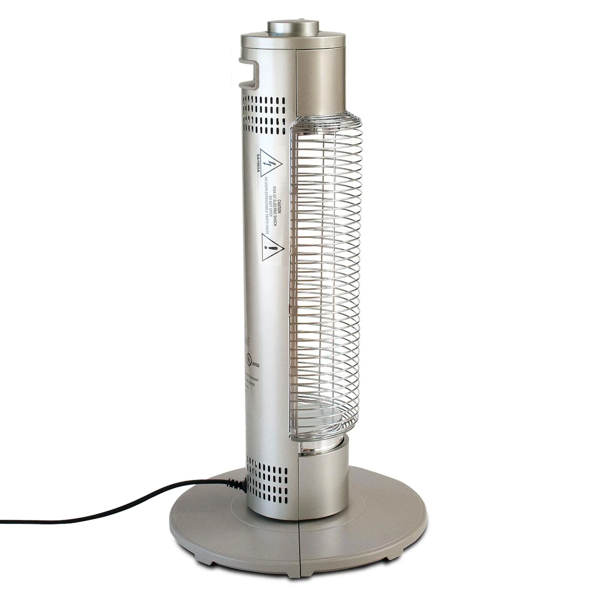 Sengoku HeatMate Portable Instant Heat Graphite Tower Electric Heater, Champagne - Image 2