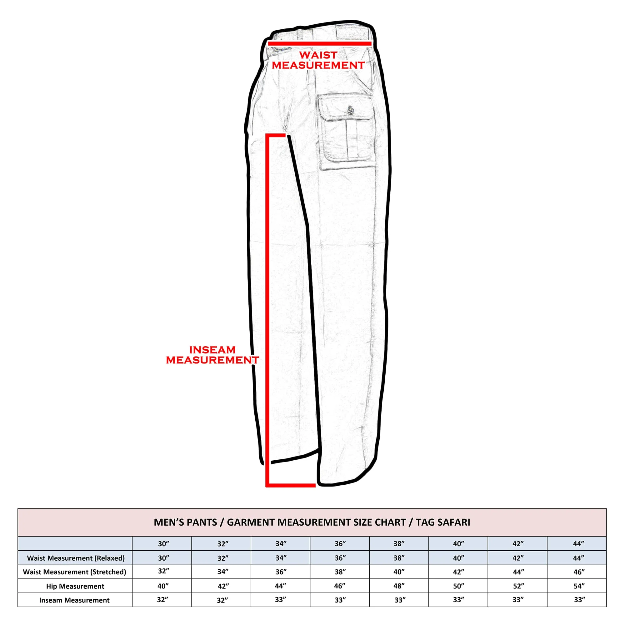 Six-Pocket Congo Pants for Men - Image 10