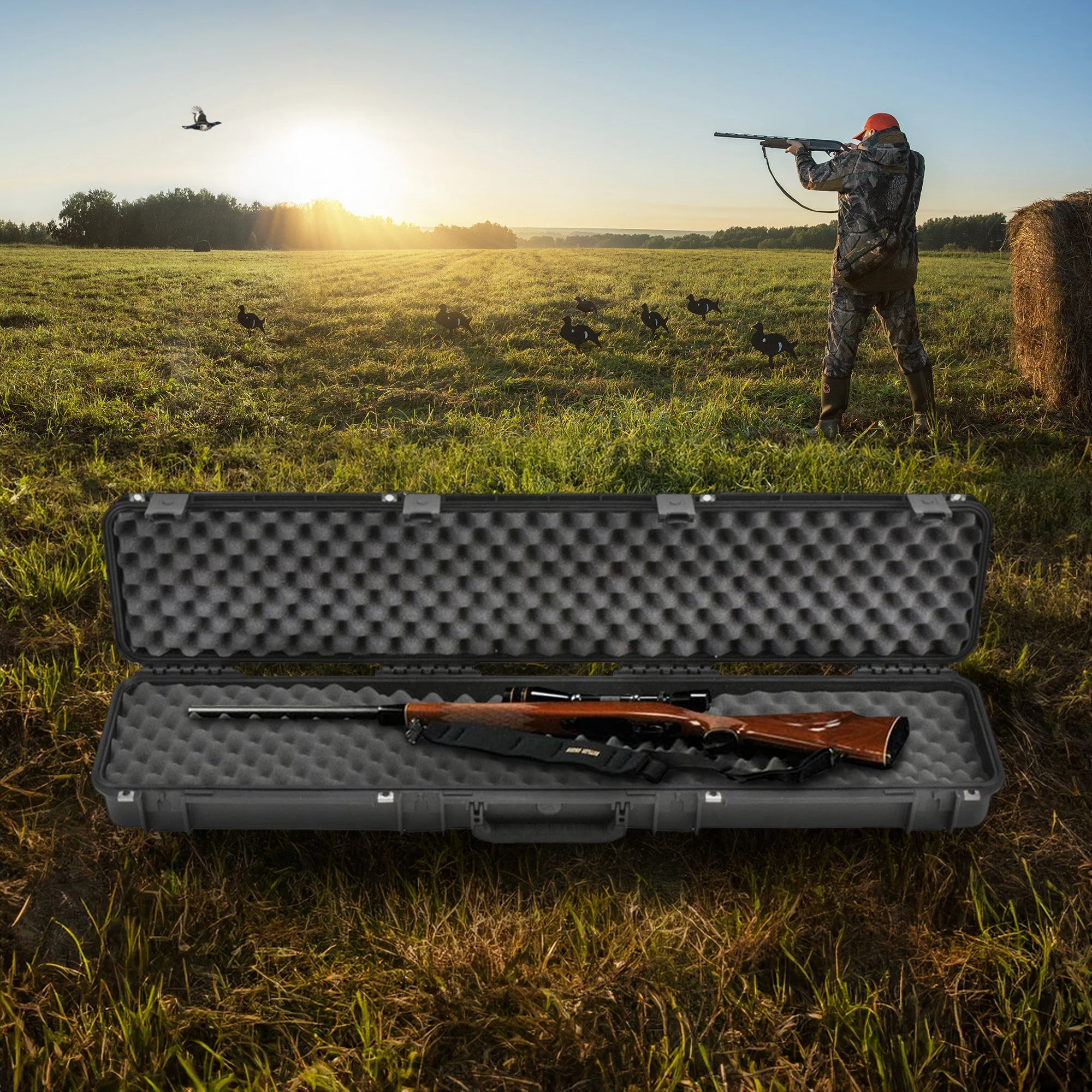 SKB Cases 3I-4909-SR iSeries Single Hunting Rifle Case w/ Hard Plastic Exterior - Image 4