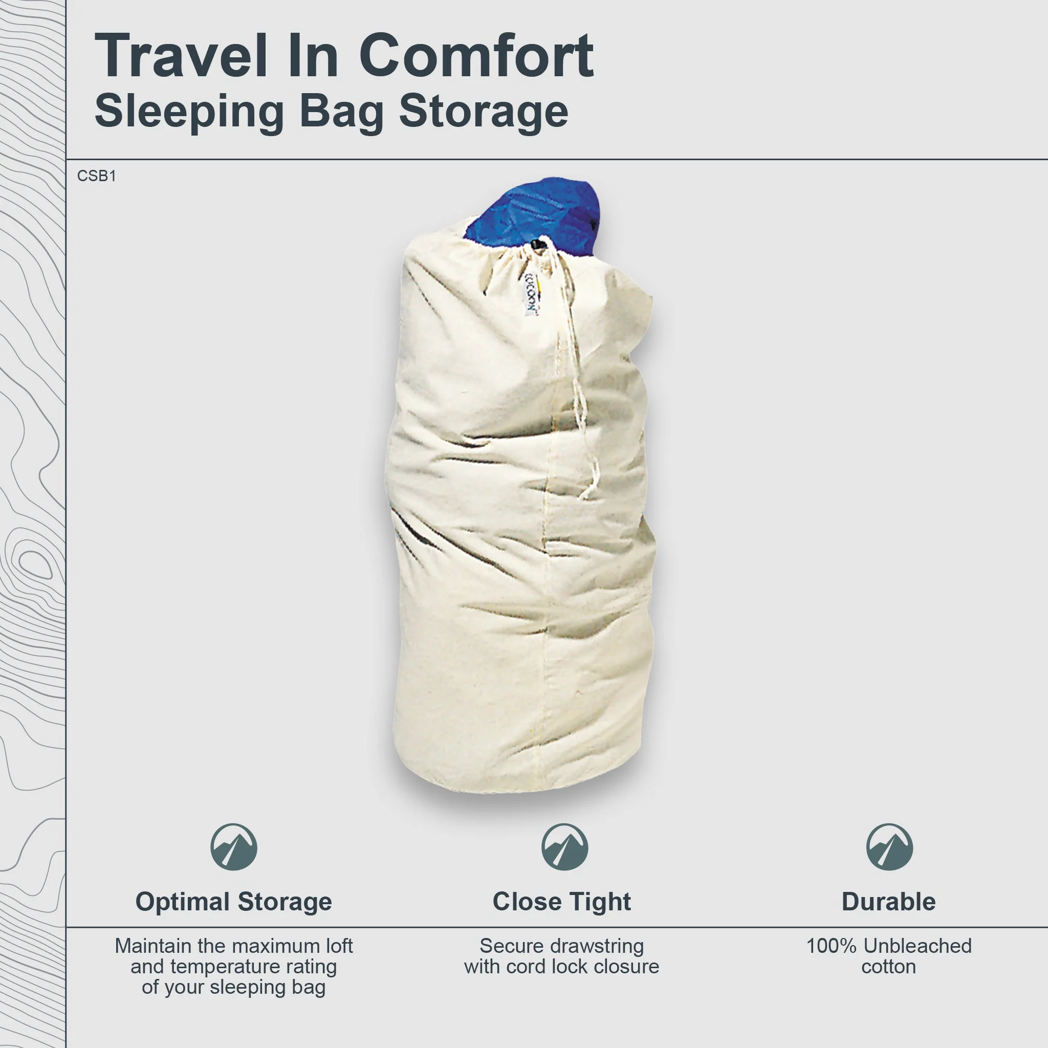 Sleeping Bag Storage Sack - Image 2