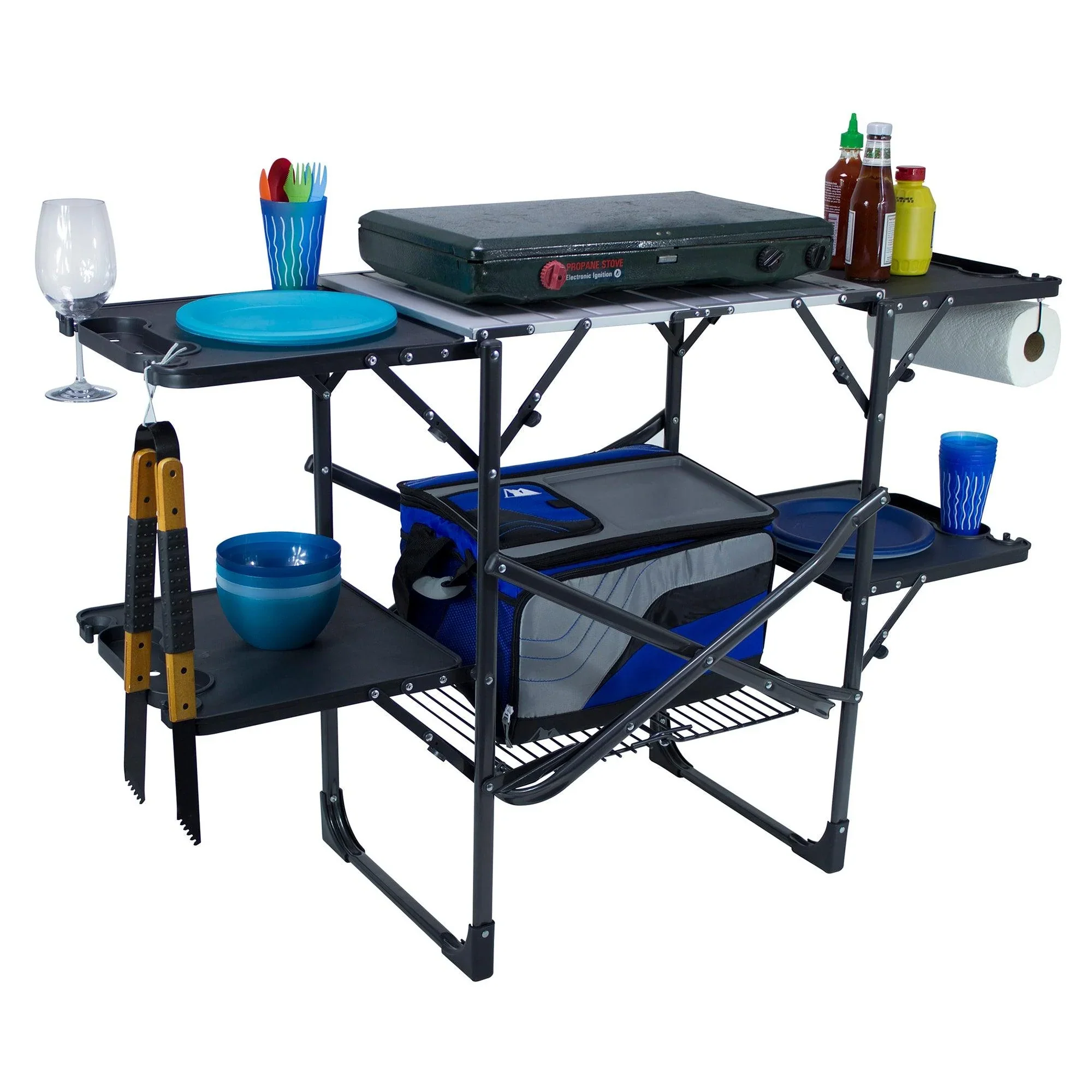 GCI Outdoor Slim-Fold Cook Station - Case Pack Bundle