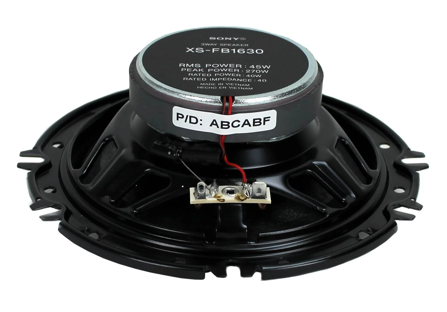 Sony XS-FB1630 6.5" 540 Watt 3-Way Car Audio Speakers Stereo XSFB1630 - Image 7