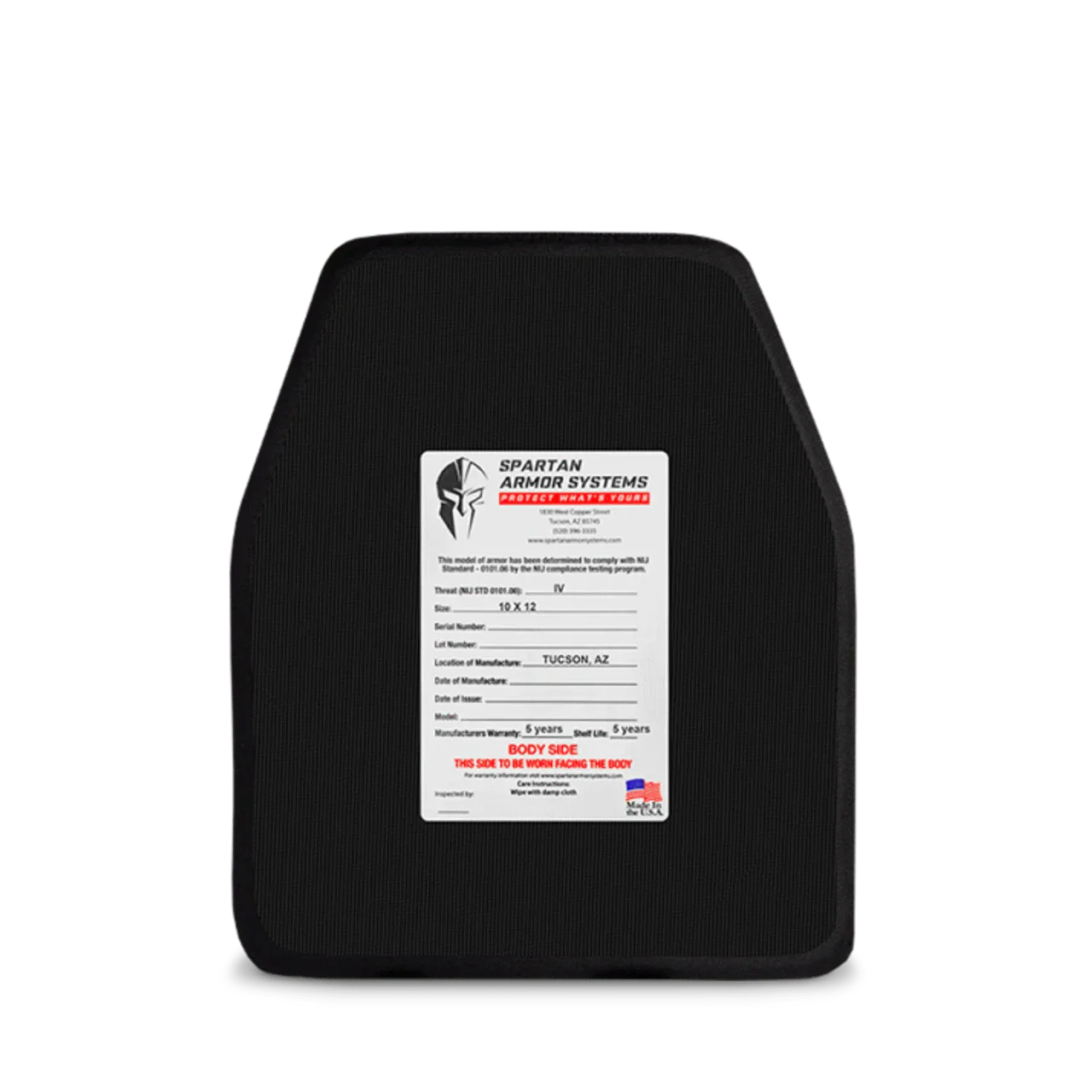 Spartan Level IV Ceramic Body Armor Package - Image 9