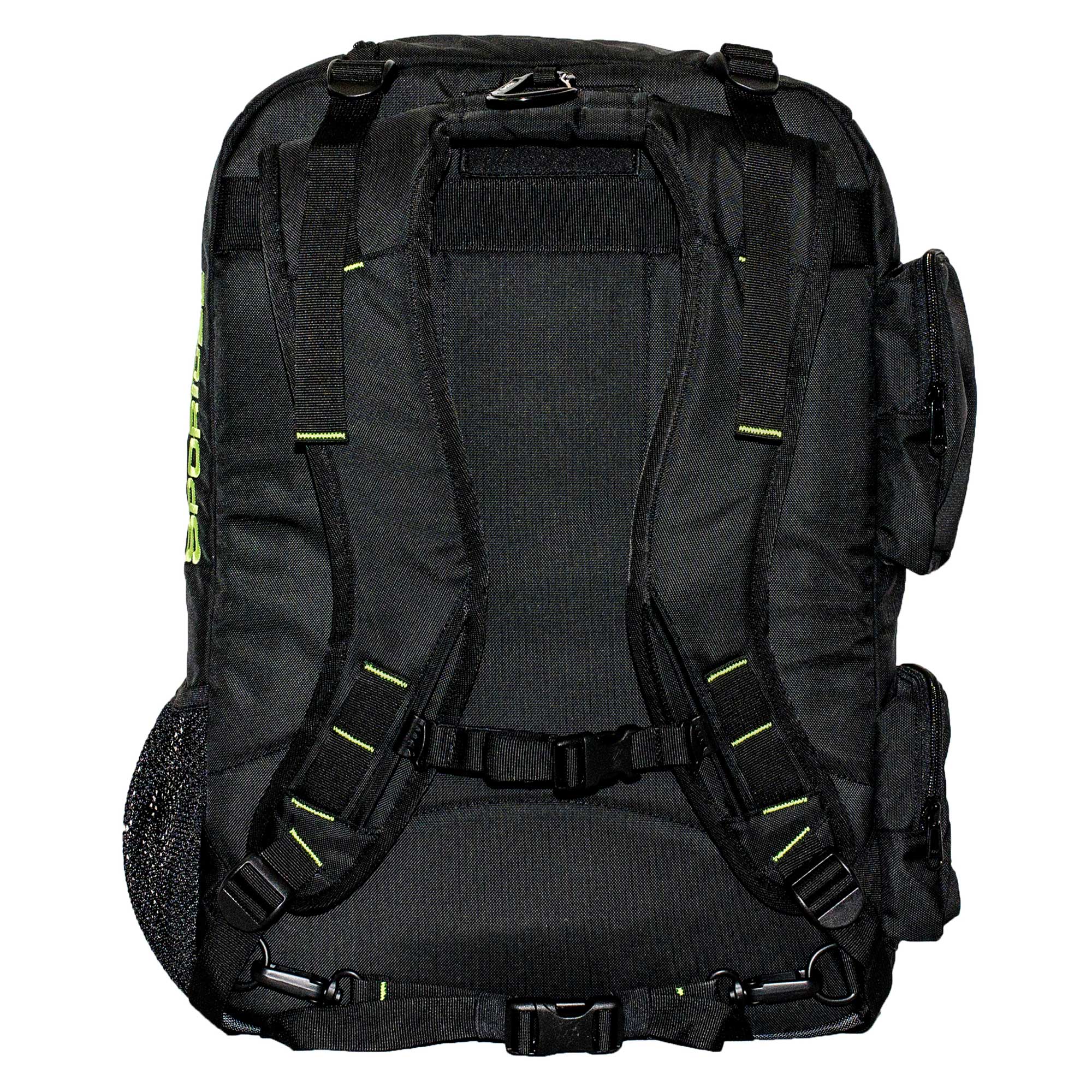 Sportube 44 Liter Overheader Airline Carry On Padded Gear & Boot Backpack, Green - Image 5