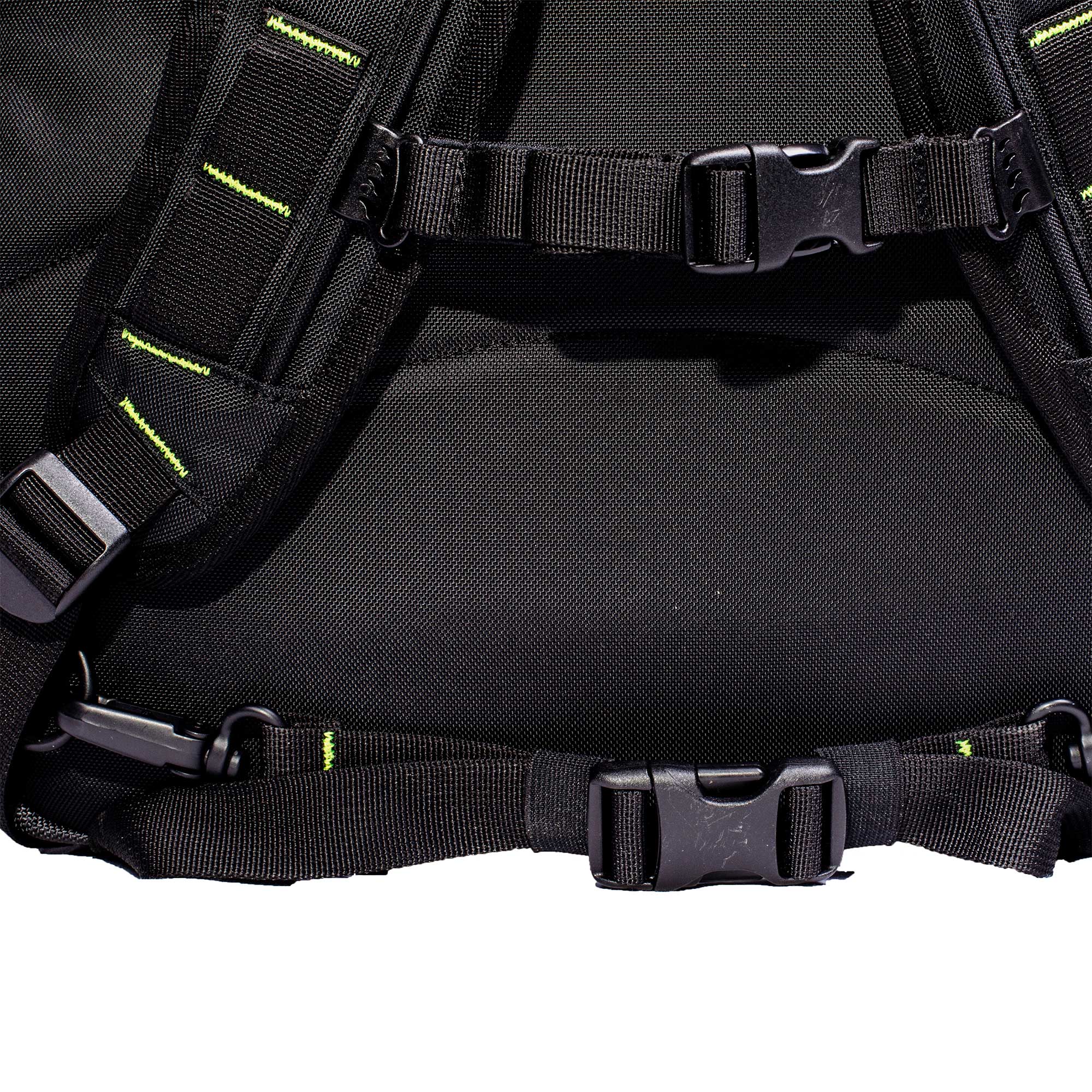 Sportube 44 Liter Overheader Airline Carry On Padded Gear & Boot Backpack, Green - Image 7