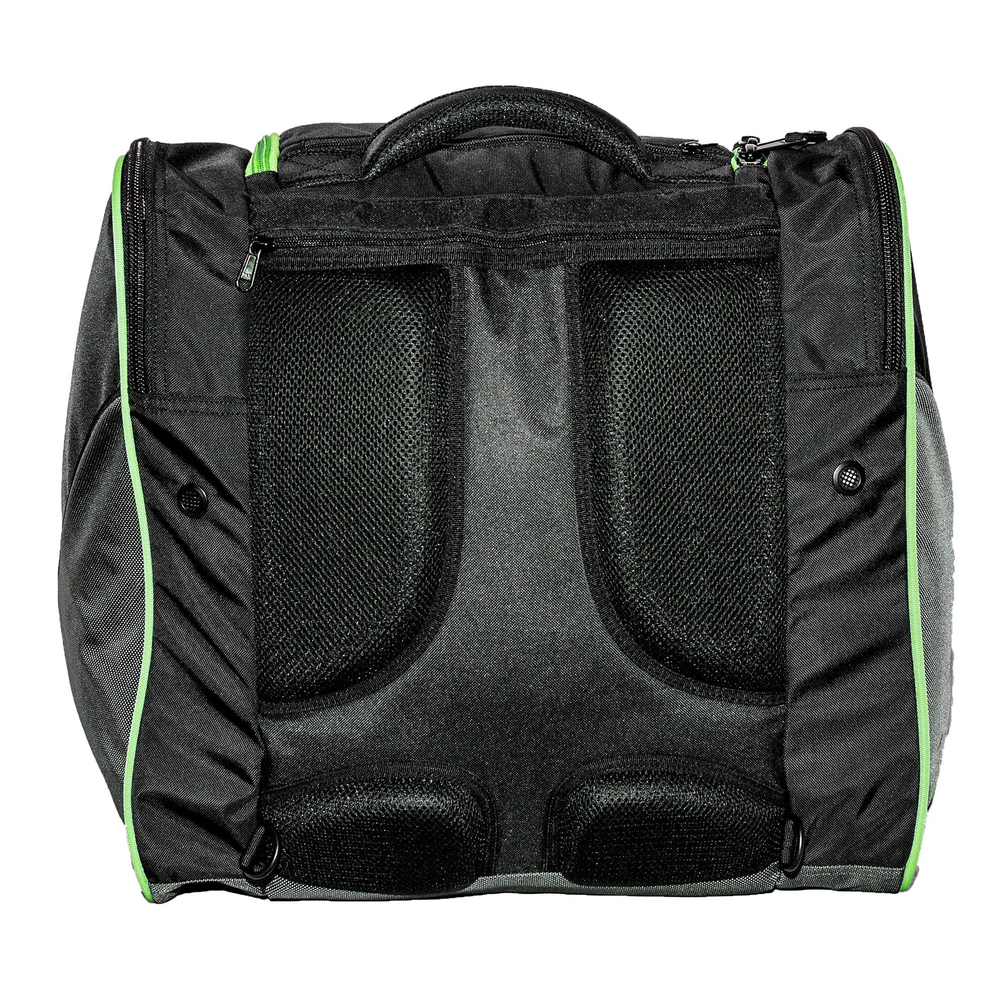 Sportube Freerider 70 Liter Padded Ski Boot & Gear Backpack Bag, Green/Black - Image 3