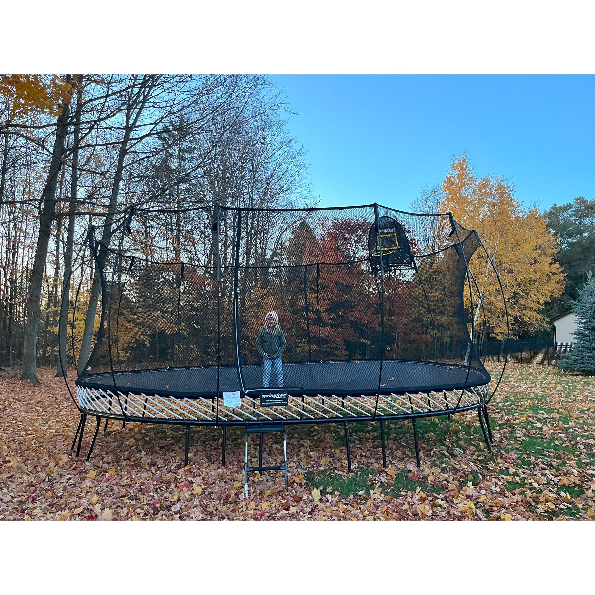 Springfree Trampoline 12'x19' Jumbo Oval Trampoline with 22'x29' Space Required - Image 8