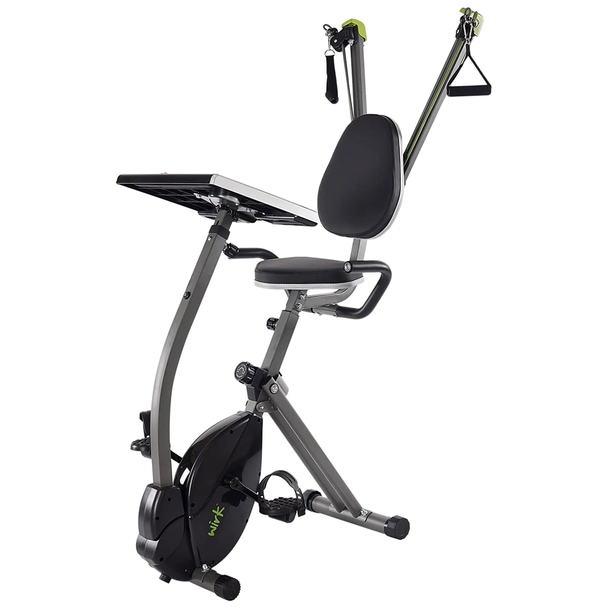 Stamina Products 85-2449 Wirk Ride Exercise Bike Workstation and Standing Desk - Image 6
