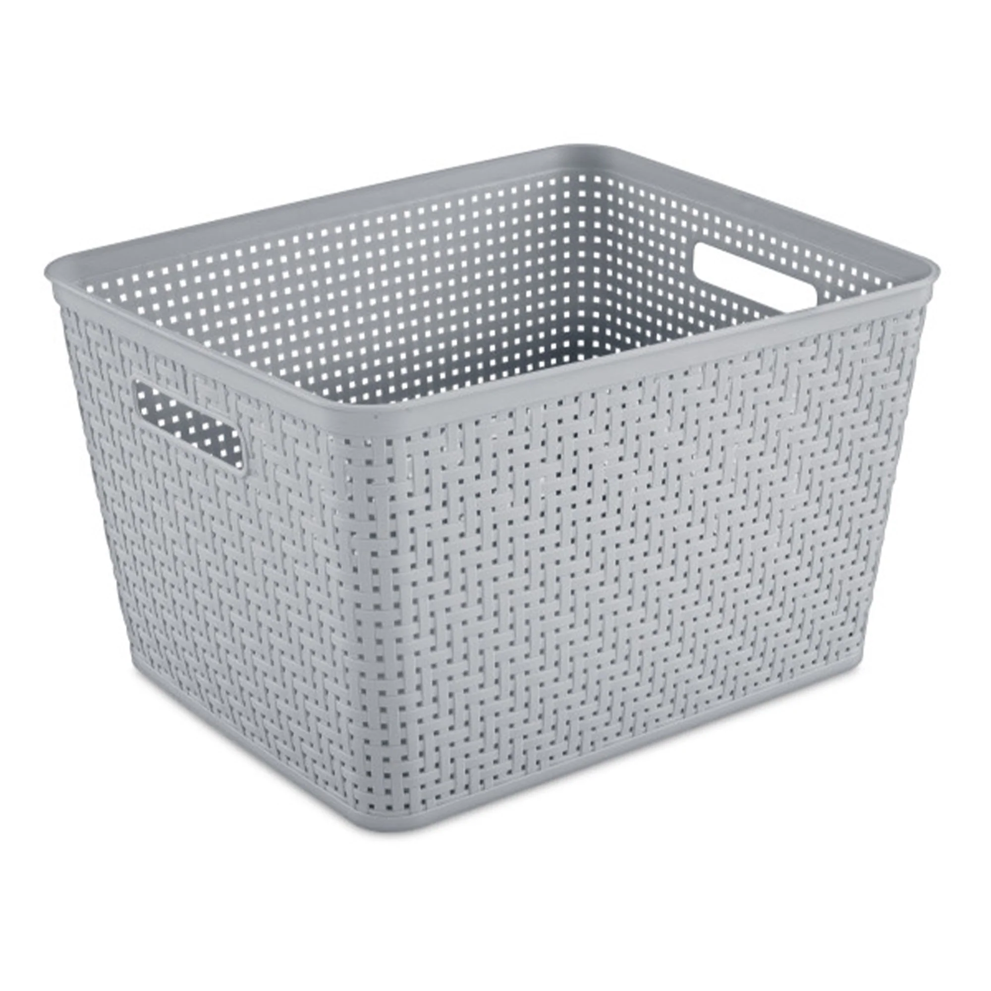 Sterilite 14"Lx8"H Woven Rectangular Tall Basket for Home Organization (12 Pack) - Image 6