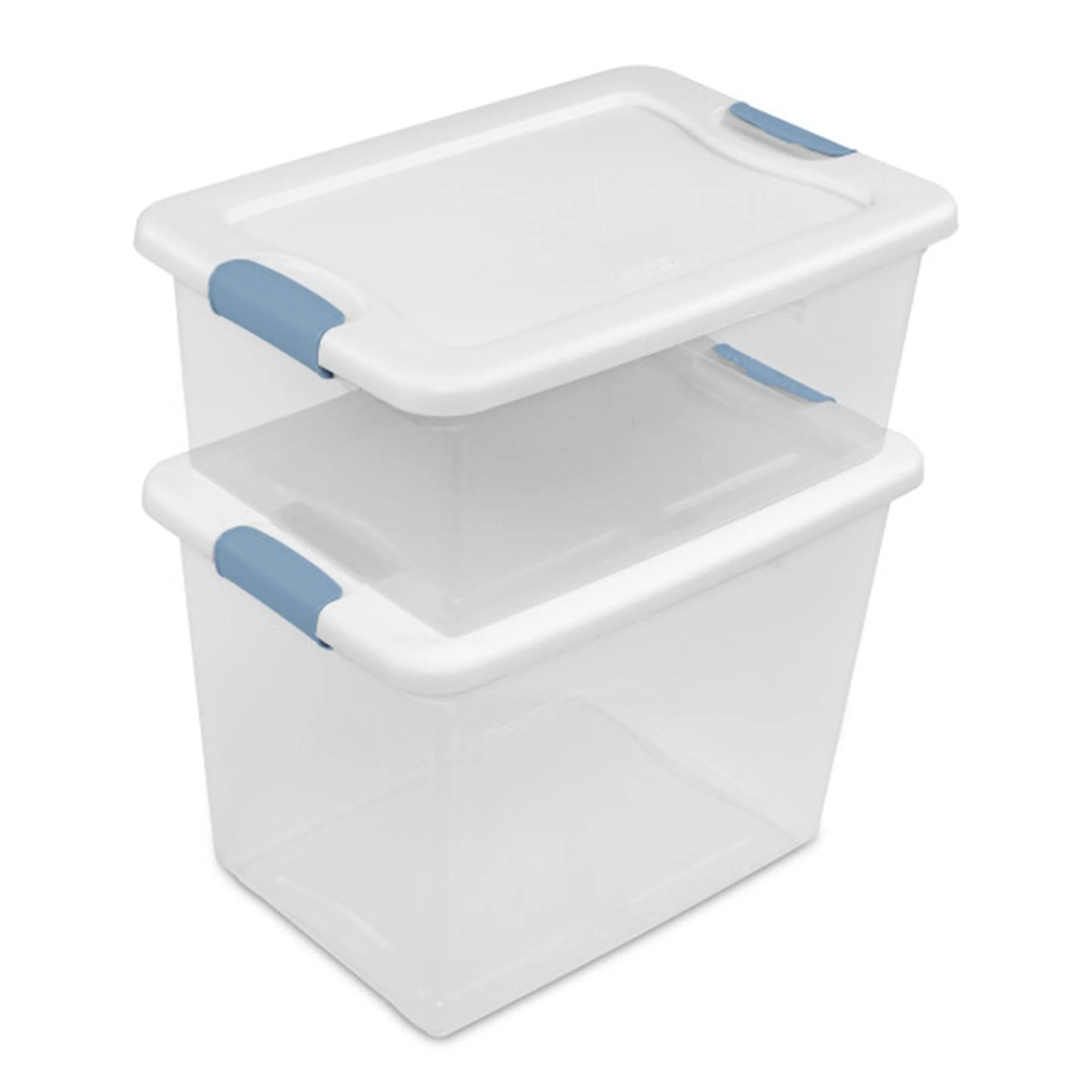 Sterilite 25 Quart Latching Storage Box, Stackable Bin with Latch Lid, 6 Pack - Image 10