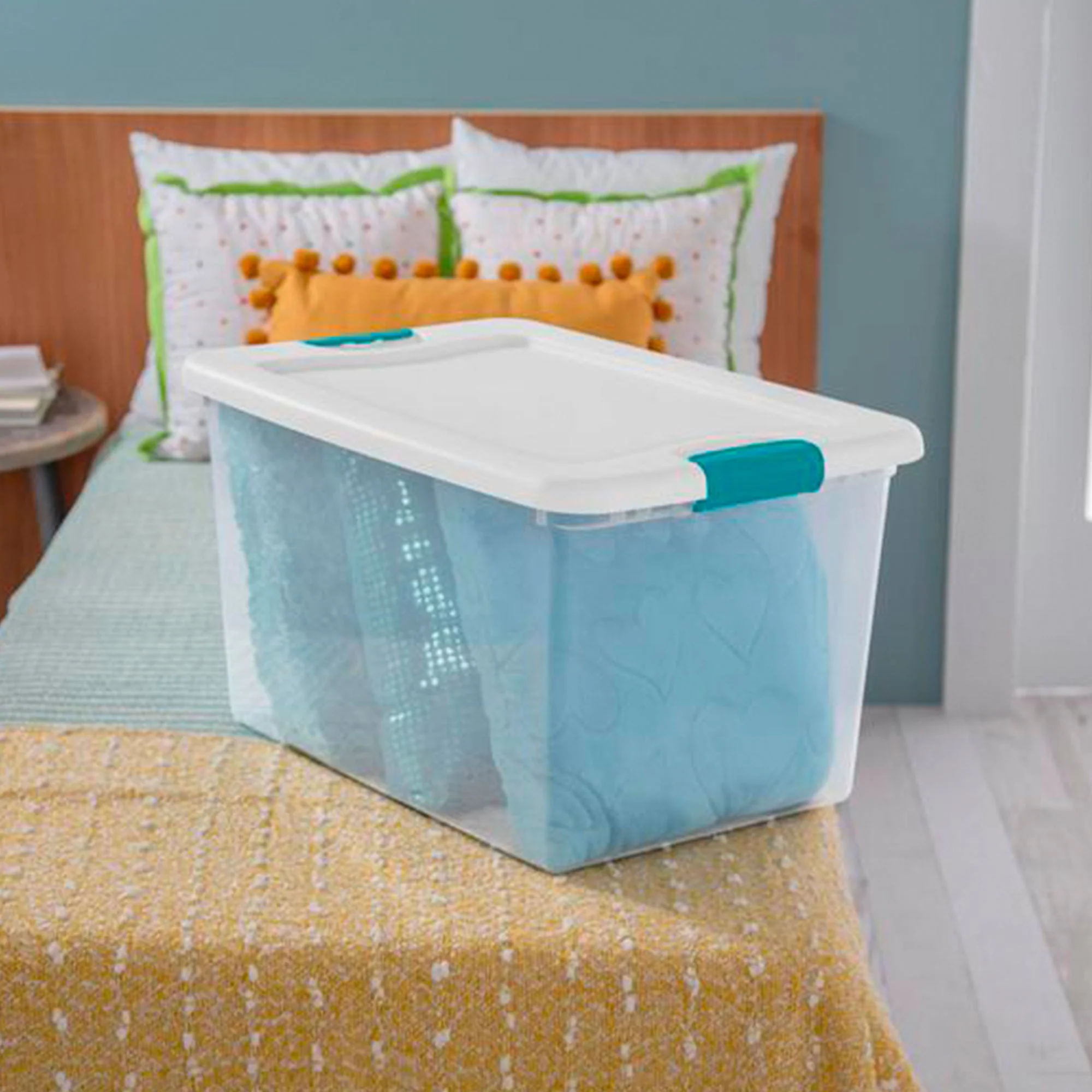 Sterilite 6 Qt Latch Storage Box,12 Pack, and 64 Qt Latch Storage Box, 6 Pack - Image 8